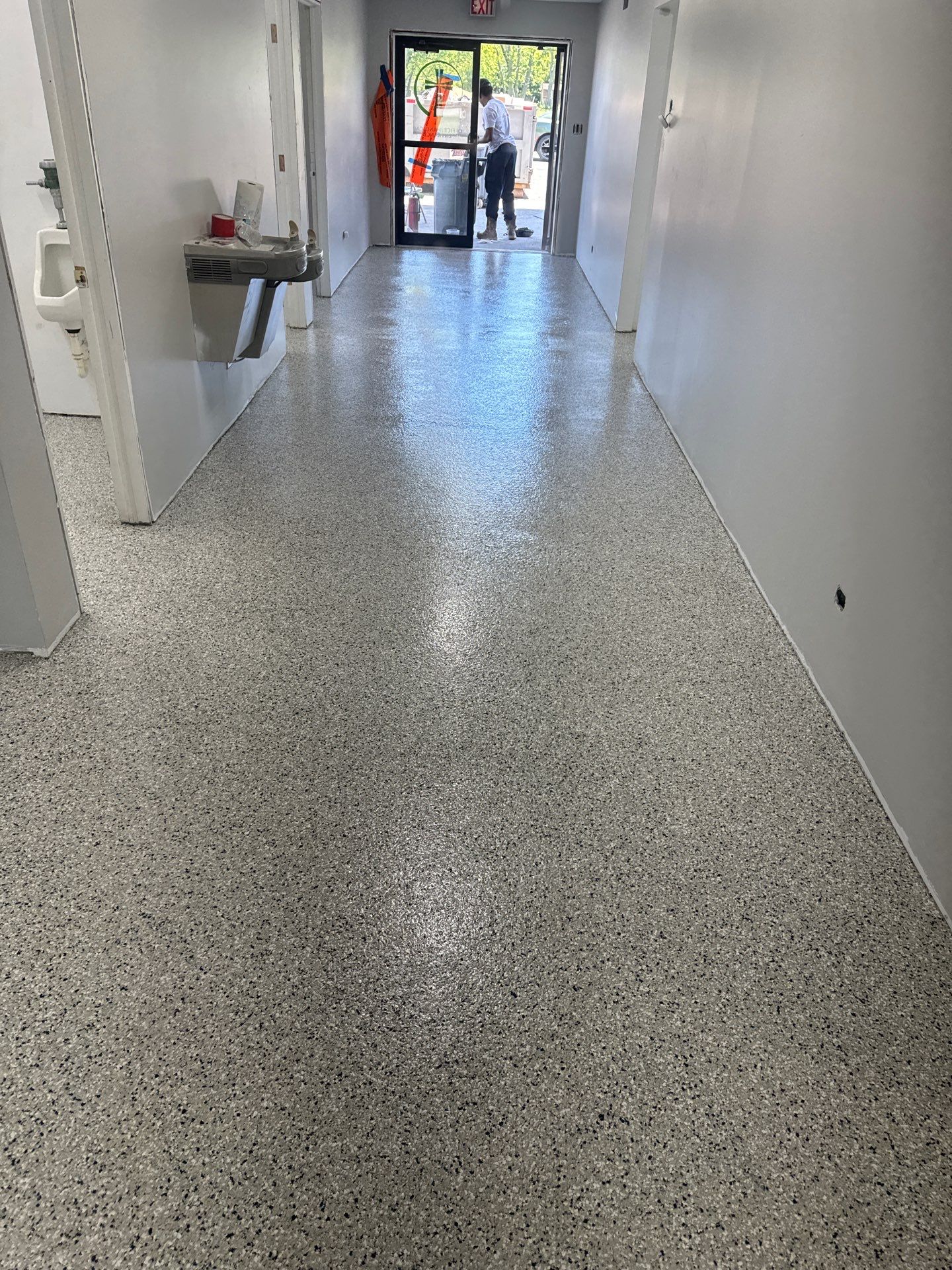 Cabin Fever Commercial Floor Coating by Level 10 Coatings