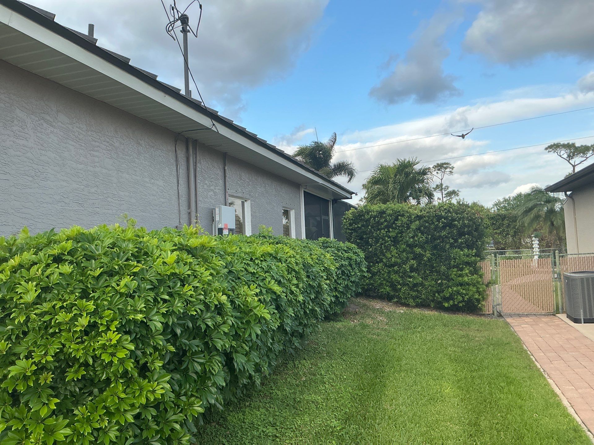 6 Inch Seamless Gutters using K-Style Seamless Gutters in Cape Coral FL by Gutter Professors