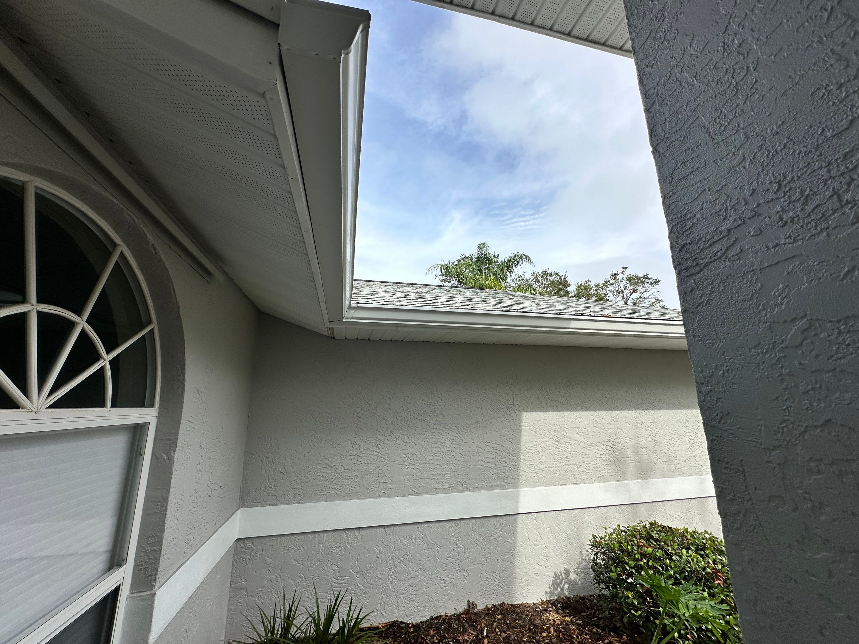 Install Vinyl Soffit in Sarasota FL by Gutter Professors