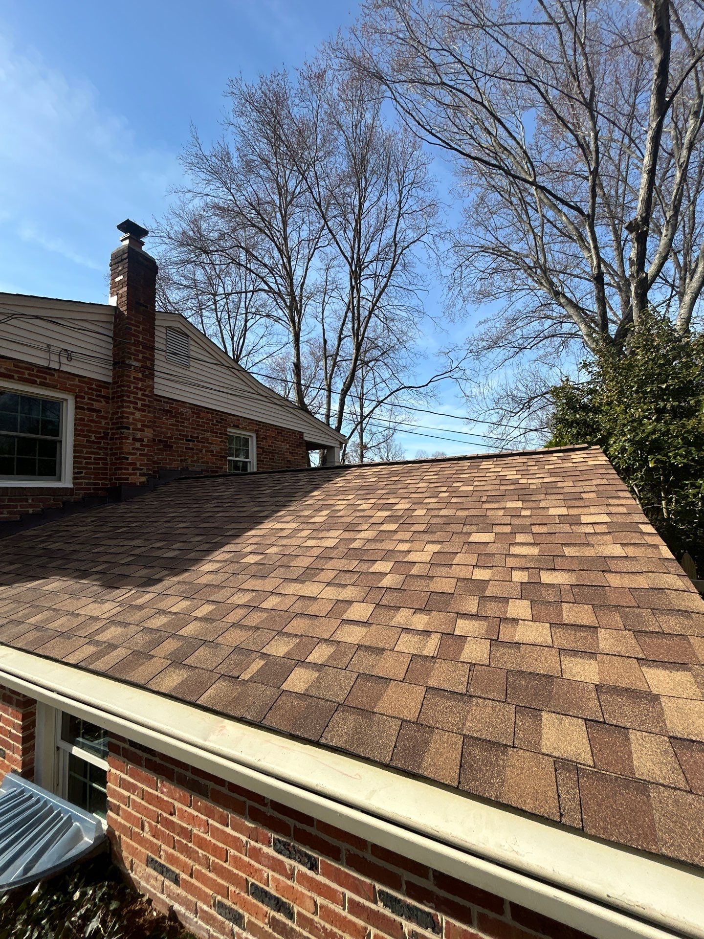 Great Falls: Residential Roof Replacement with CertainTeed Landmark Pro in Max Def Resawn Shake by RM Banning, Inc.