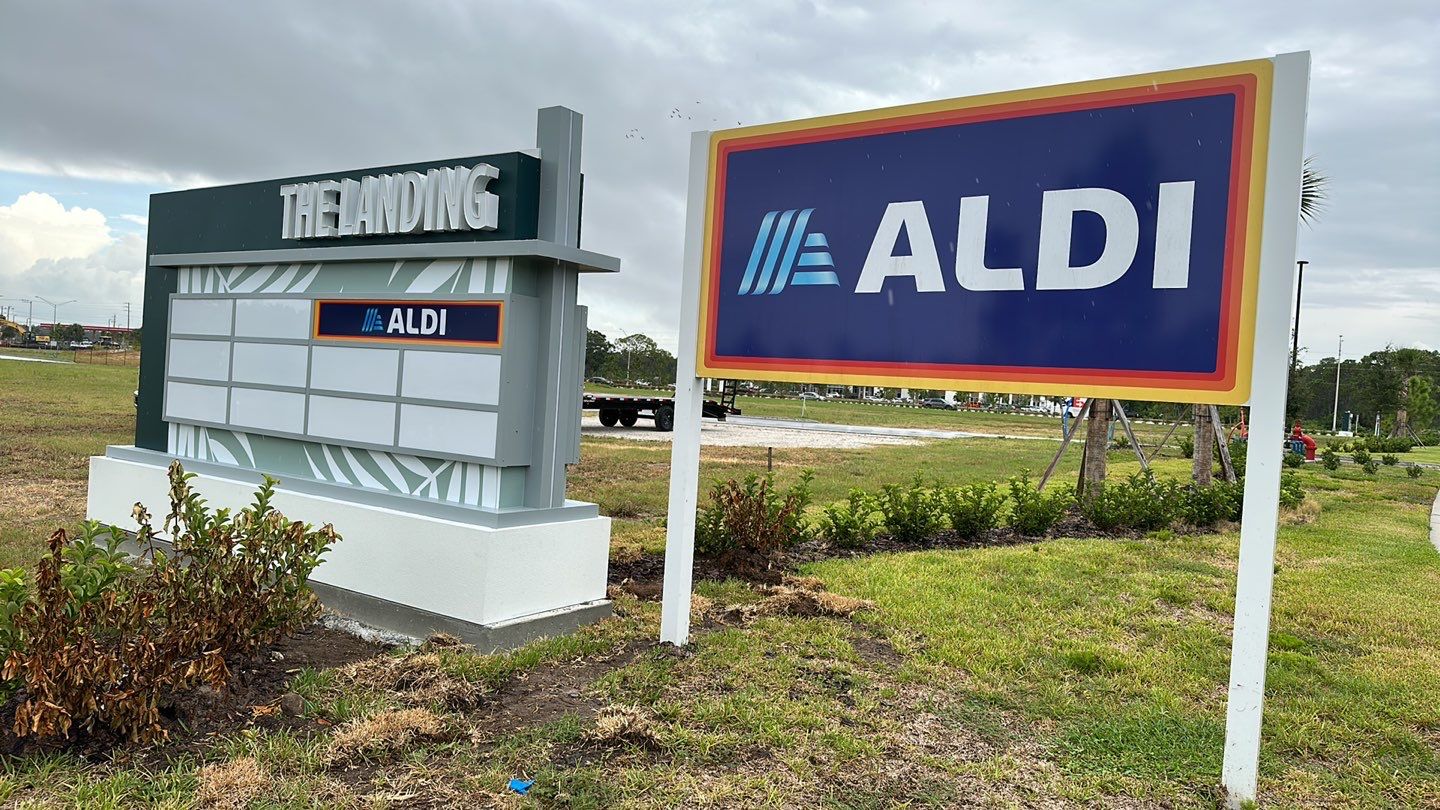 Monument Signs for The Landing by SignCrafters