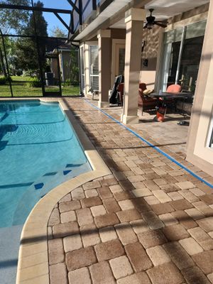 Pool Deck using Concrete Sealant