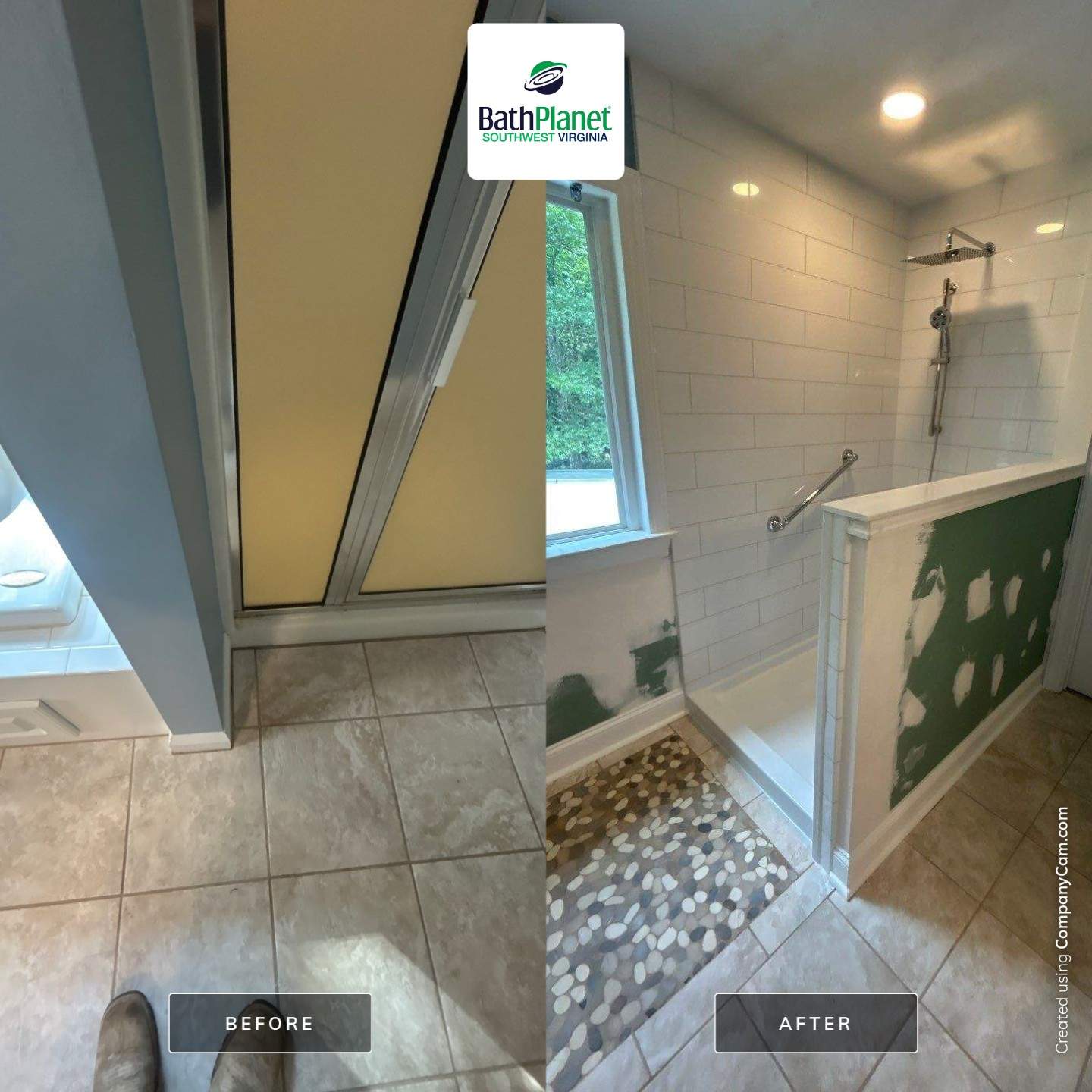 Bathroom Redesign by BathPlanet SW Virginia