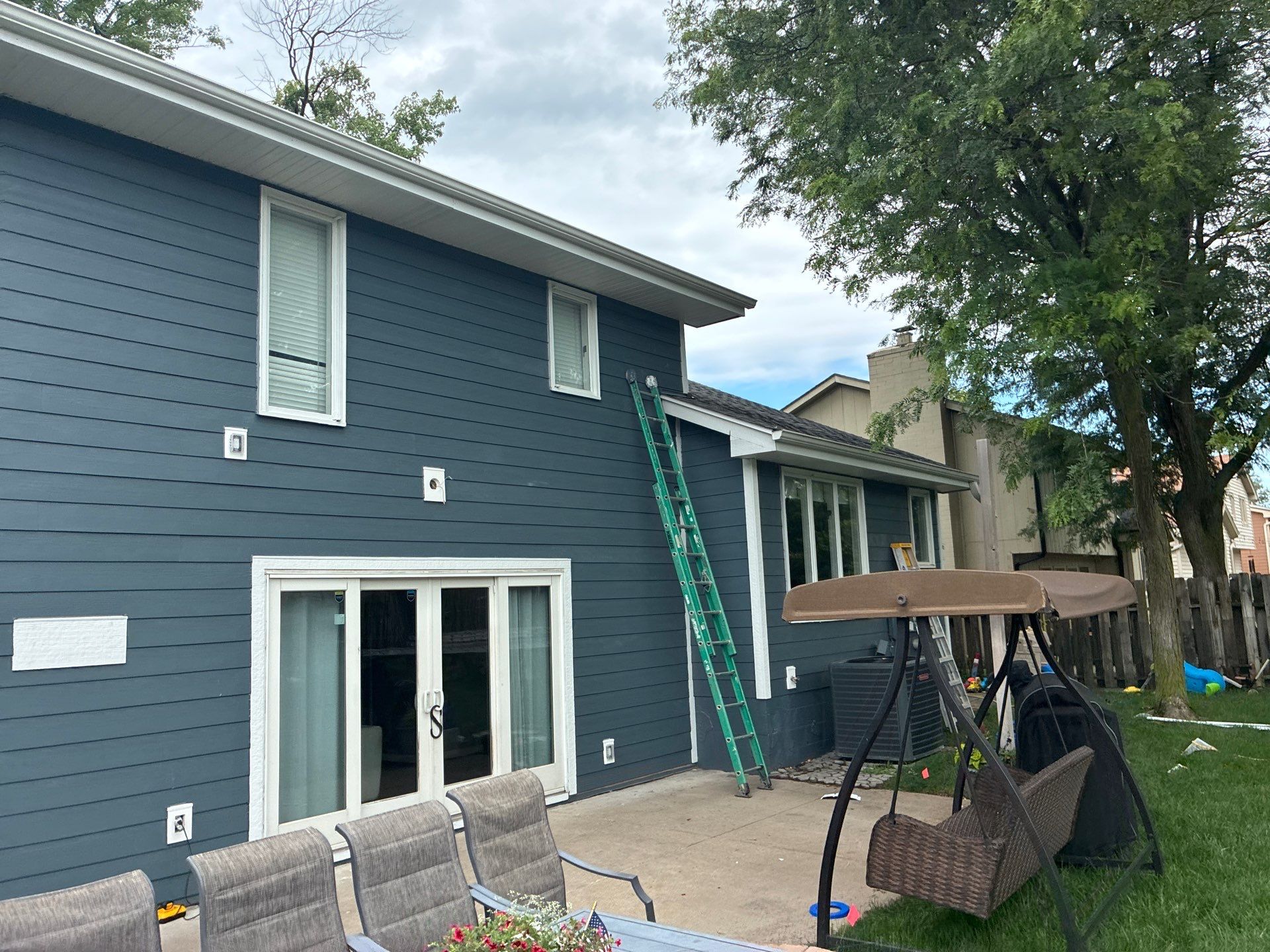 James Hardie Lap Siding Installation and Trim Upgrade in Omaha by Carps Complete Exteriors