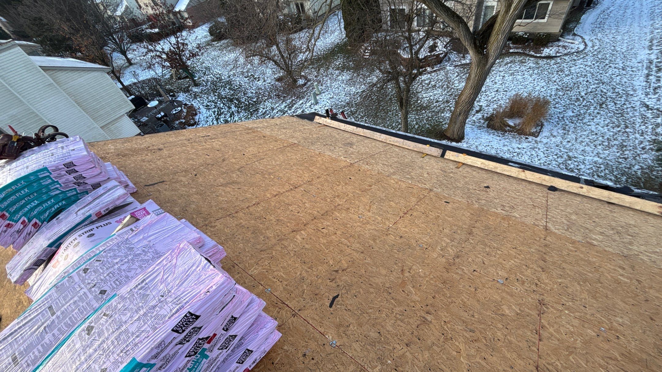 Roof Replacement using Owens Corning Duration Flex by 180 Contractors