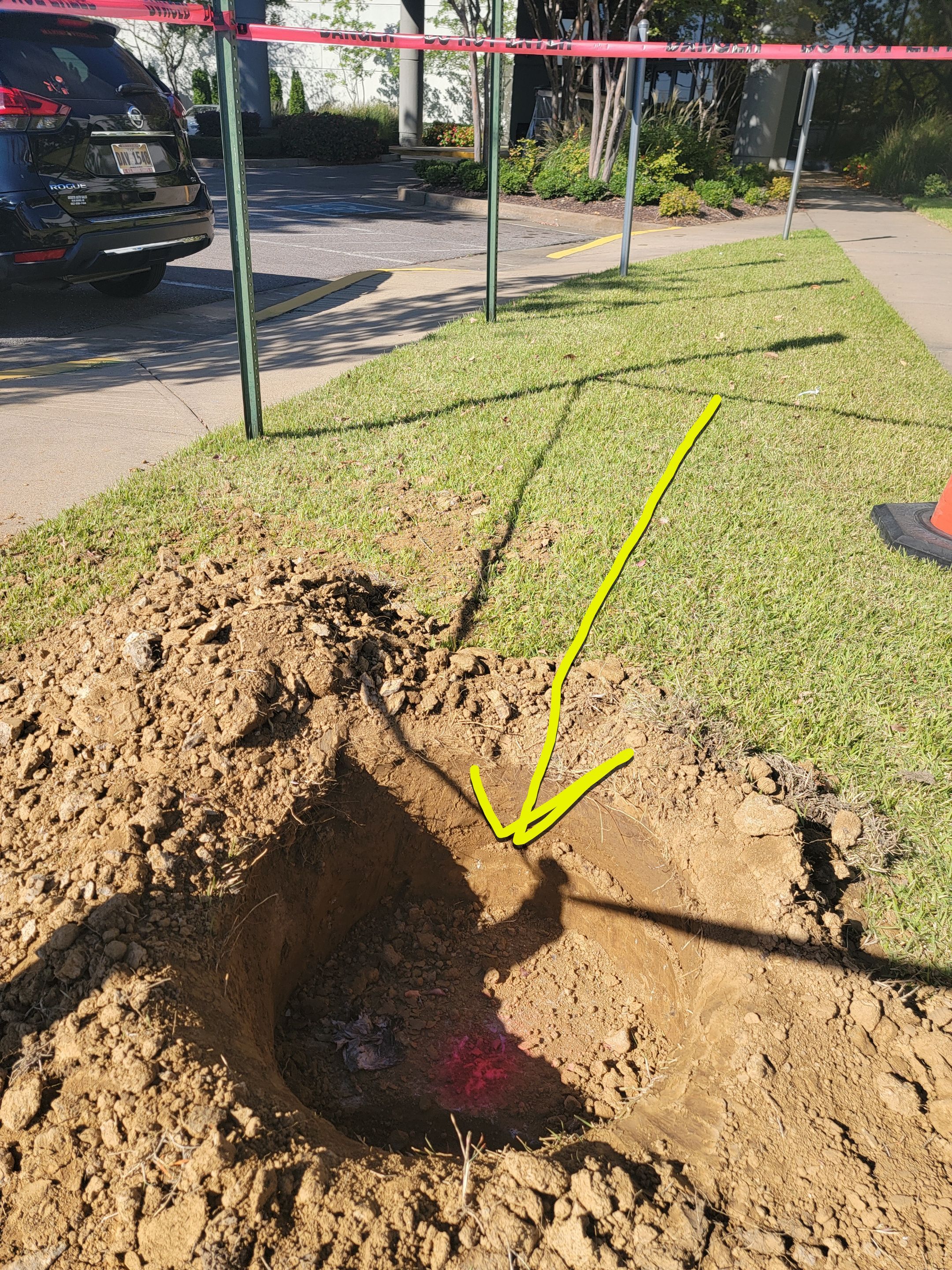 Pole Light Base Installs by Alsip Locating Service, LLC