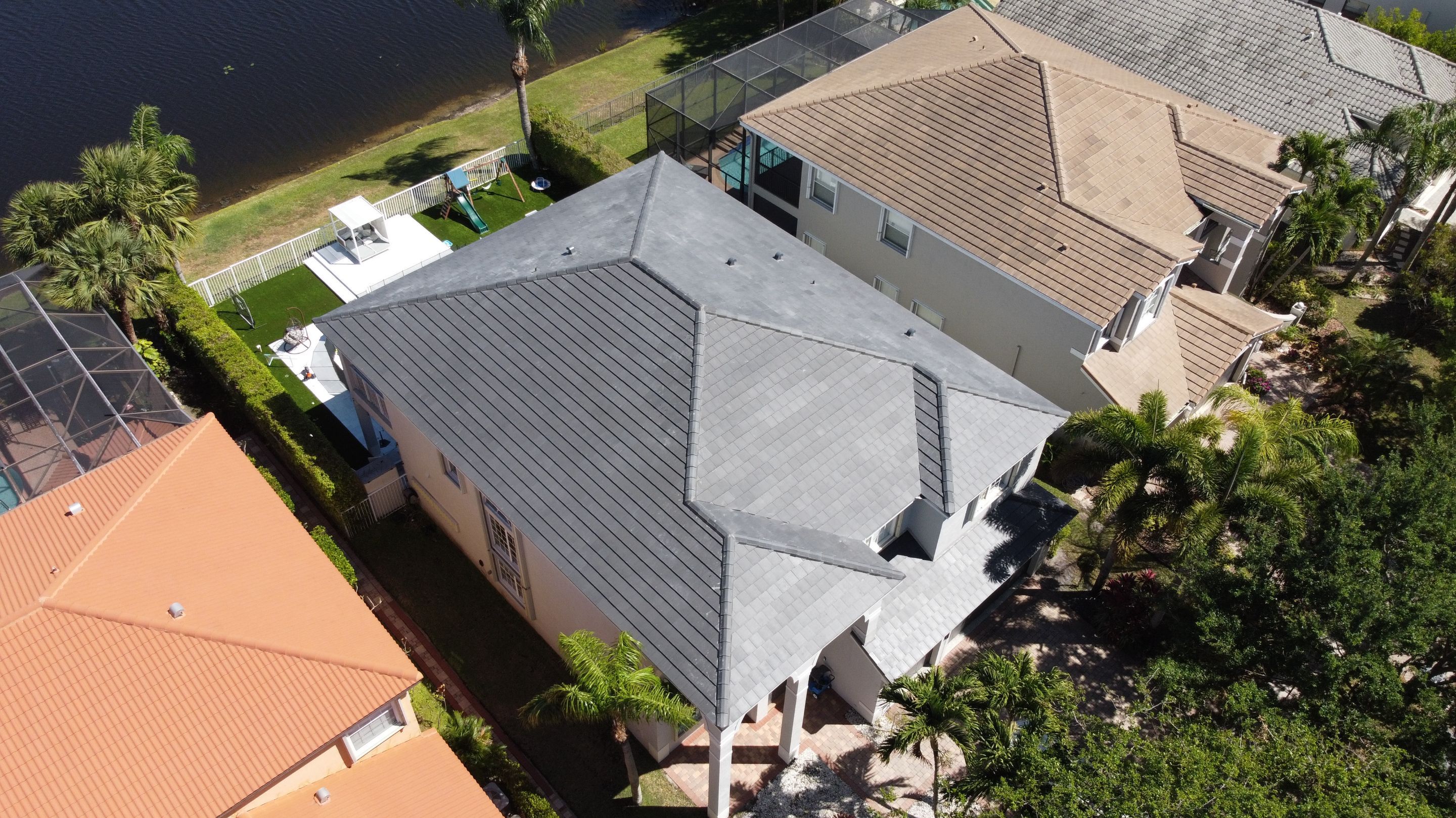 Residential Roofing Installation using WestLake Roofing Tile by BLUES BROTHERS ROOFING