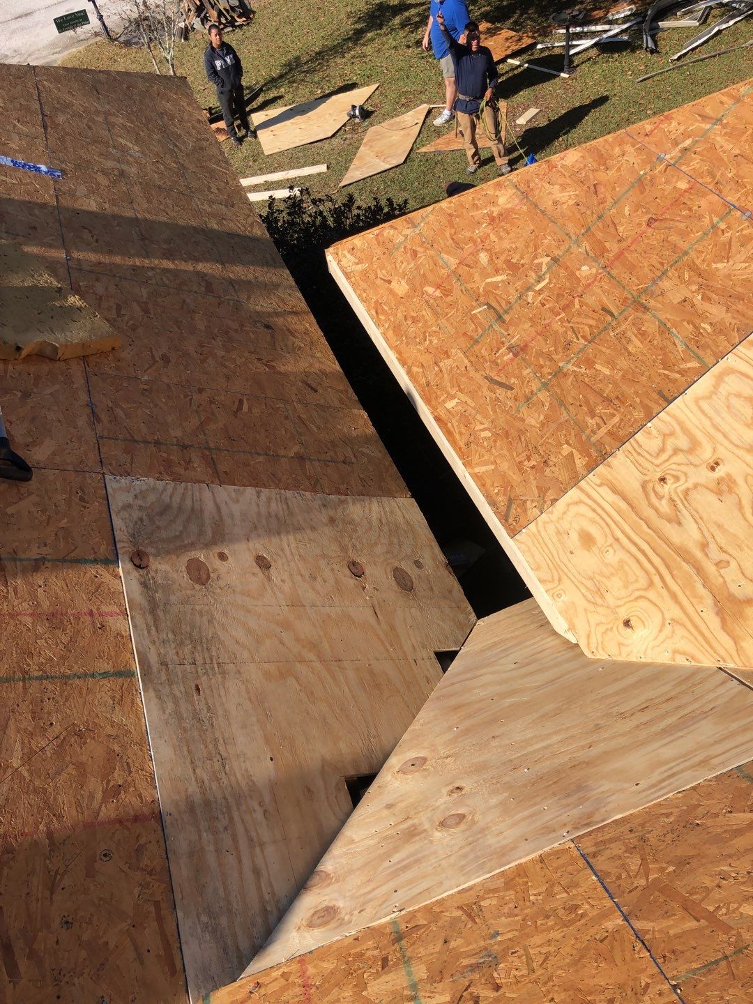 Residential Roofing Installation using Roof Replacement by American Roofing & Construction LLC