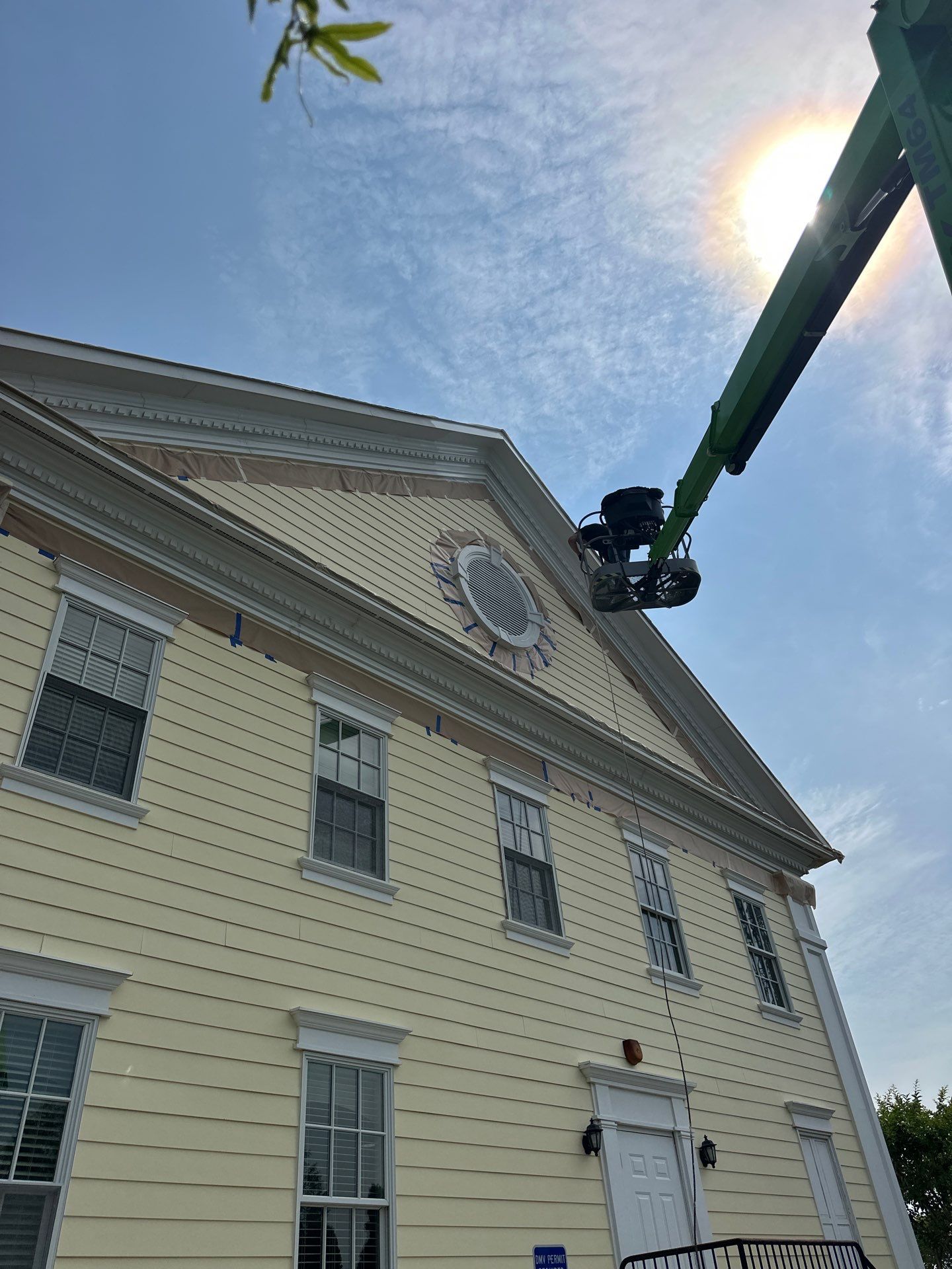 Commercial Exterior Painting Services for Mainstreet Bank in Leesburg, VA by My Painter 