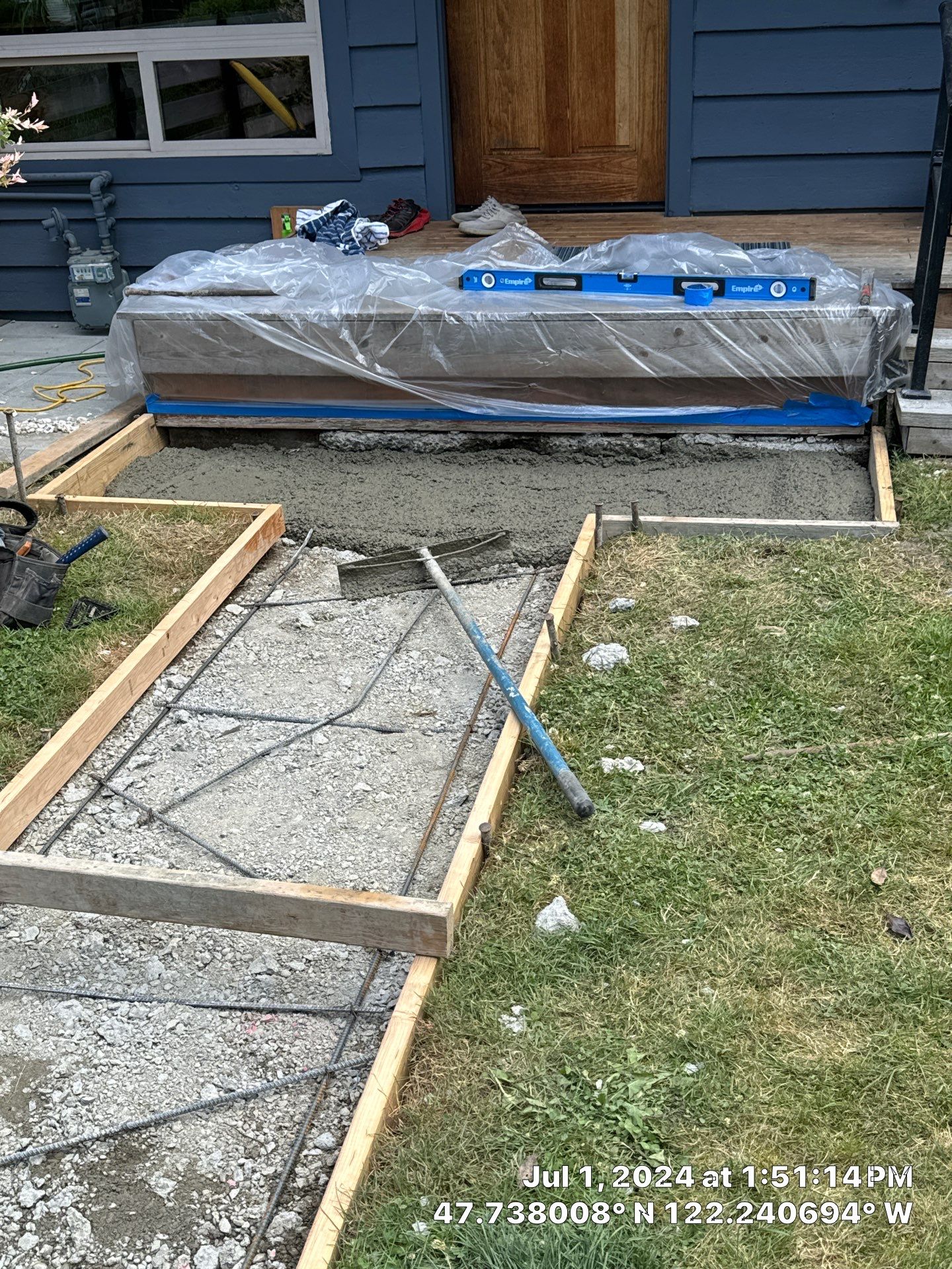 Nathan | Concrete Driveway & Walkway by Jireh Asphalt & Concrete Inc 