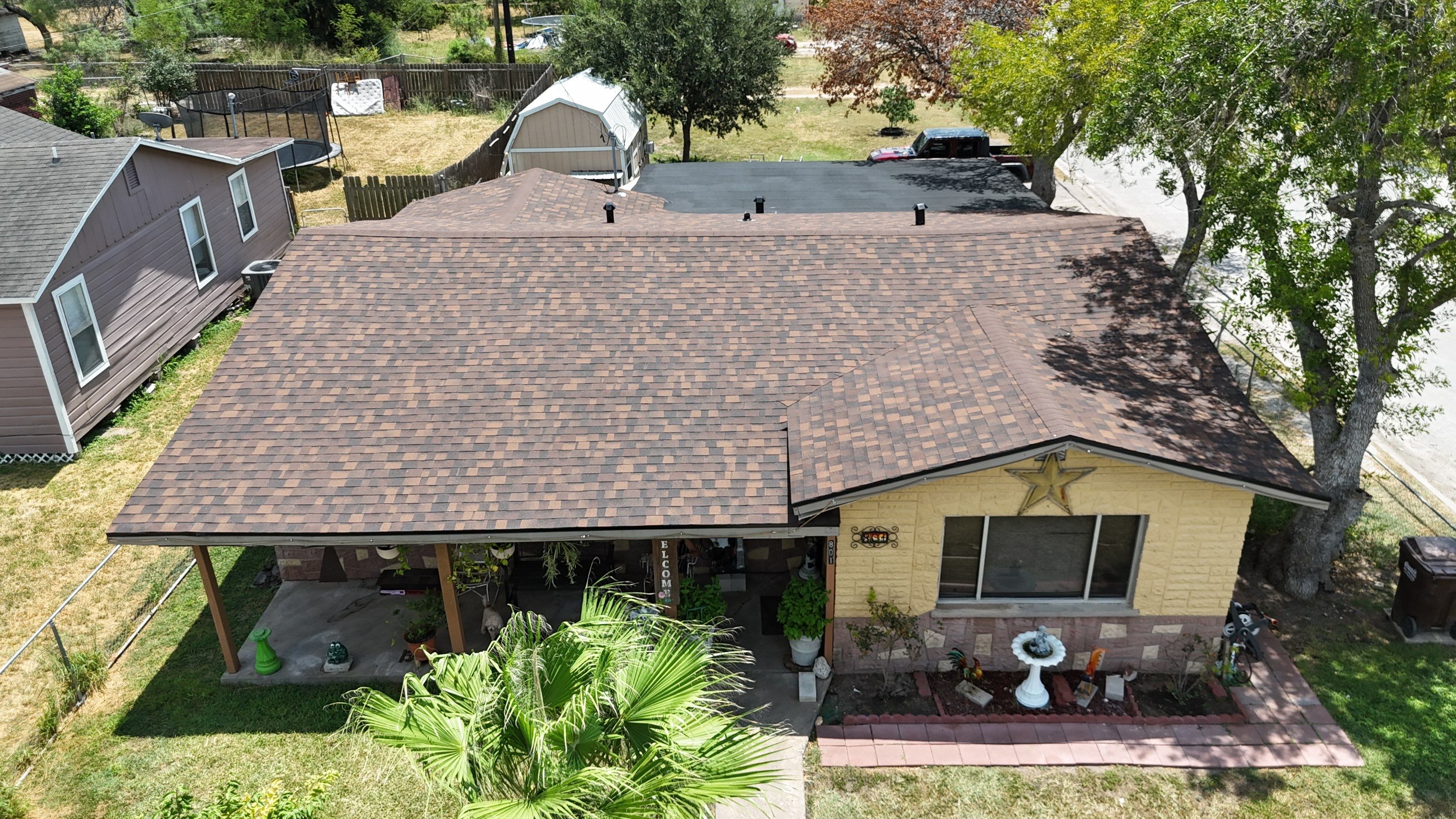 Brownwood TruDef Oakridge w/ Black Accents by PMG Home LLC