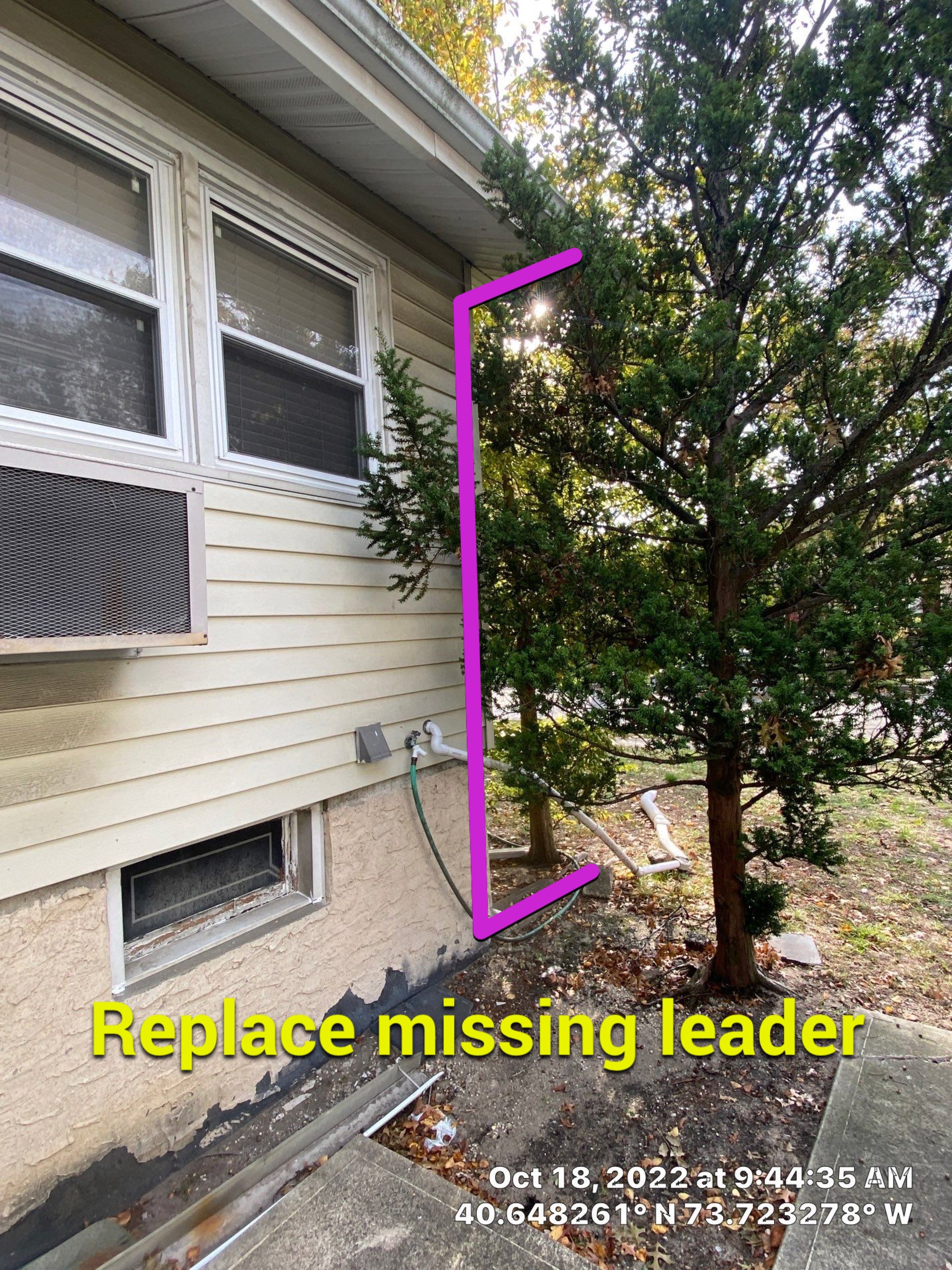 Clean and tighten gutter system.   by Above All Gutters 