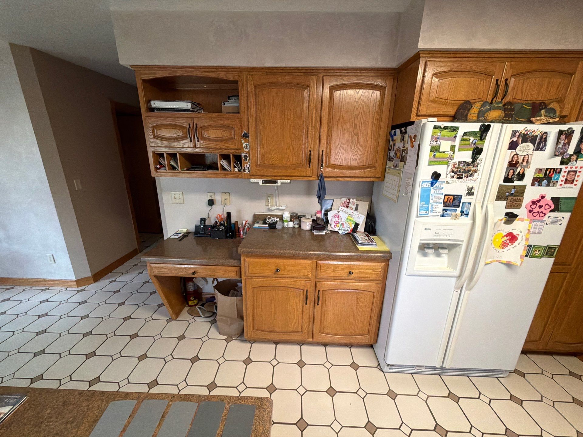 Kitchen Cabinet Painting and Hardware Update in Sioux Falls by Select Painting, Coatings & Garage Cabinets