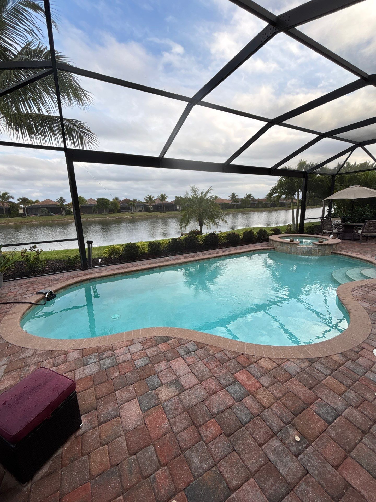Pool Deck Renovation | Pool Coping | Waterline Tile | Bonita National Golf & Country Club` by Old Town Pavers Llc