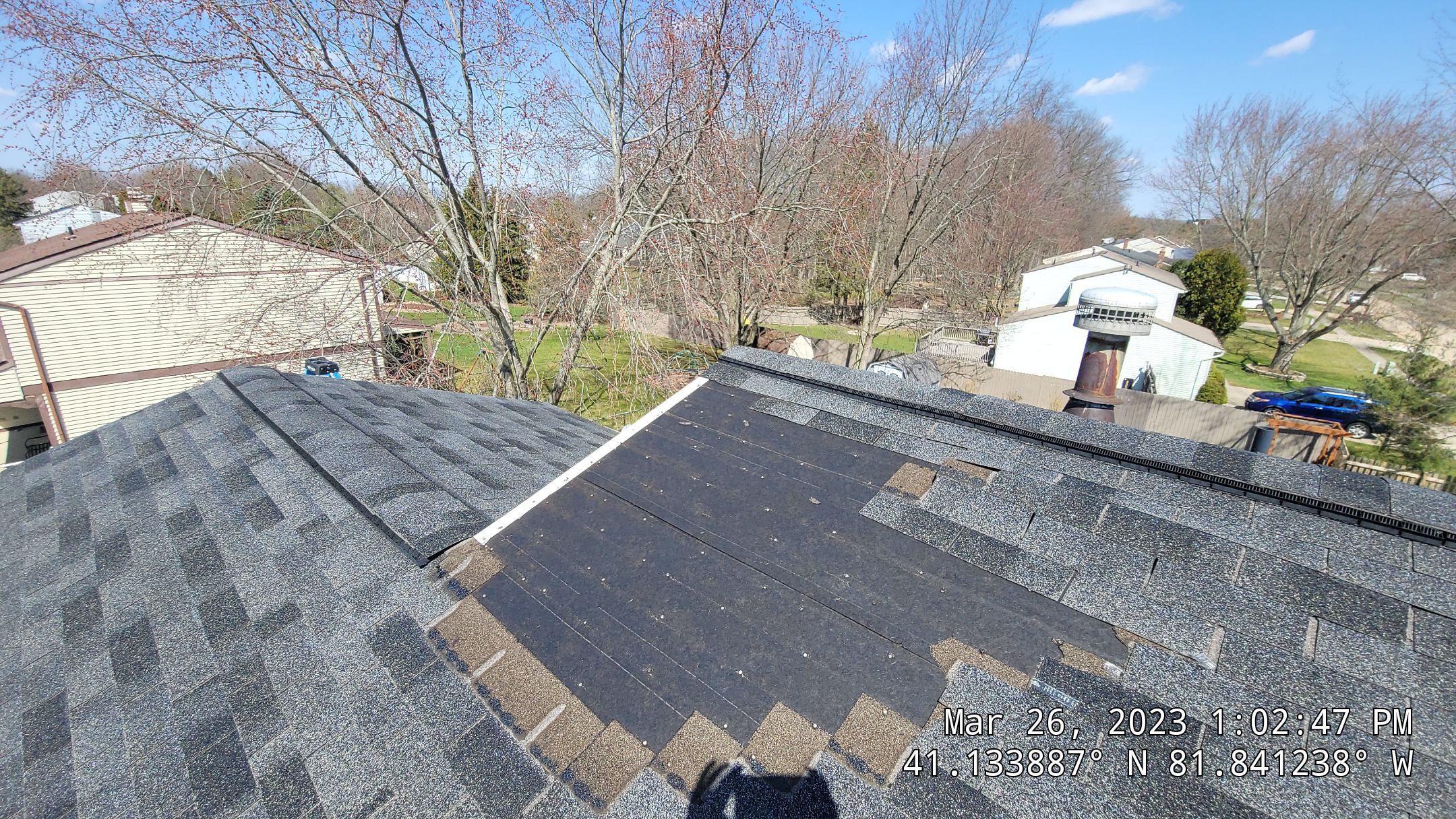 ATLAS PINNACLE COLOR: BLACK SHADOW DRIP EDGE: WHITE by Eagle Eye Roofing