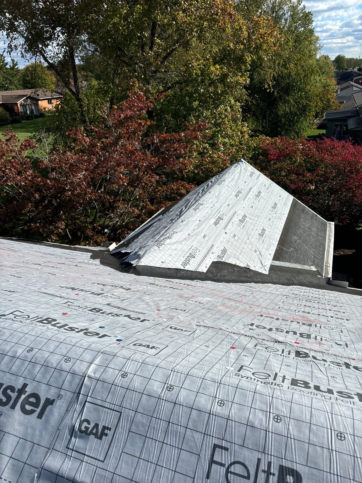 Residential Roofing Installation using Timberline UHDZ Shingles - Pewter Gray by RoofX 