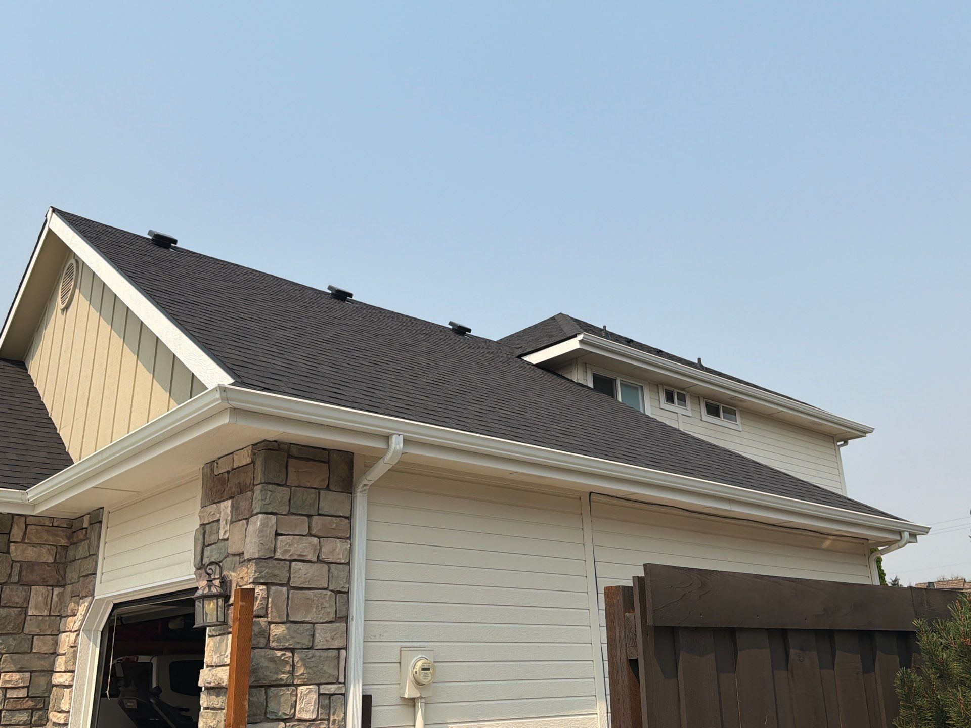 Asphalt Shingle Roof Replacement for Two-Story Home in Meridian by Olive Roofing