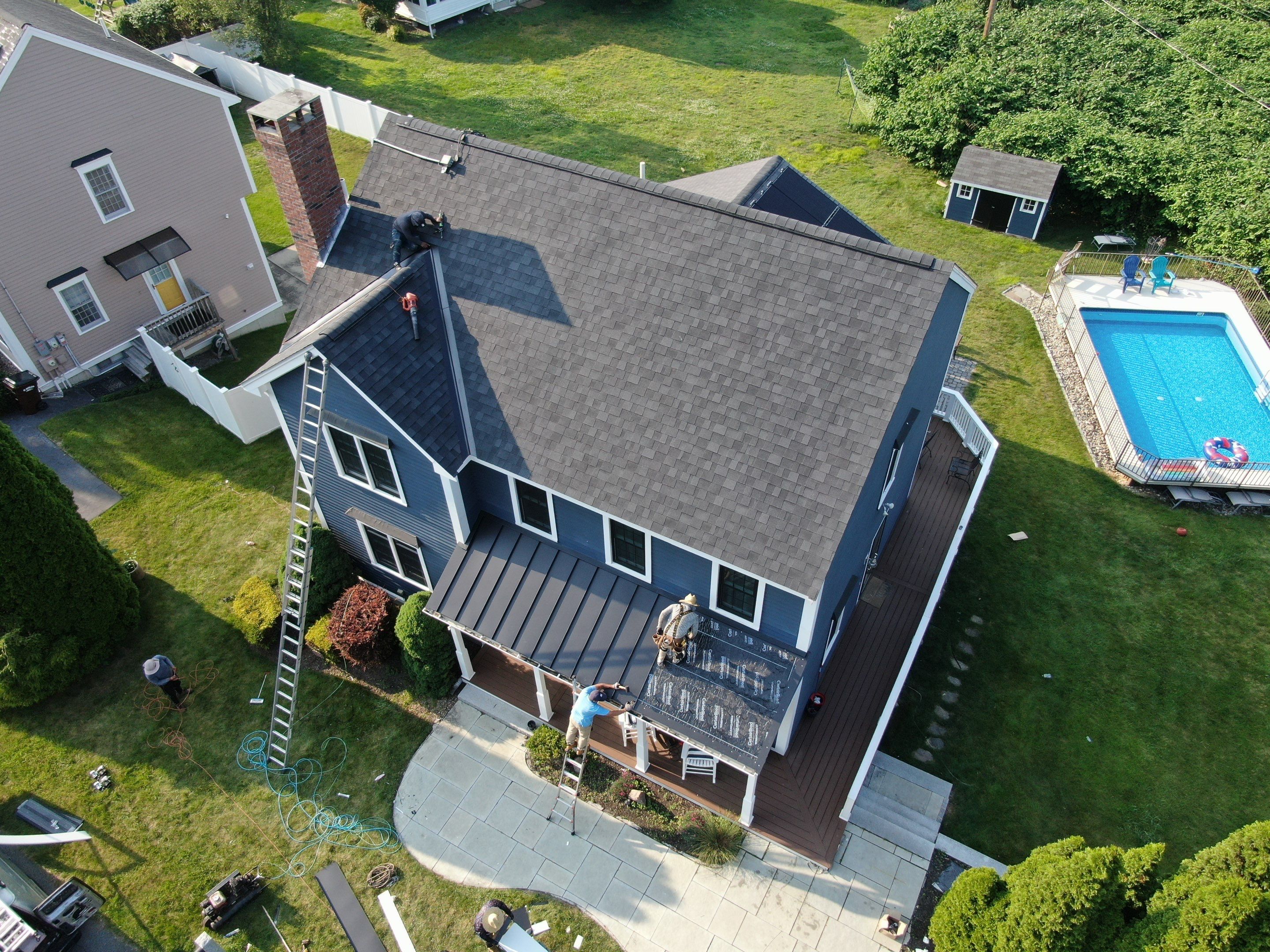 Roof Replacement in Amesbury, MA by Mighty Dog Roofing of Greater Middlesex County