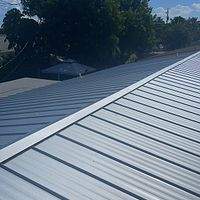 24ga 1" Nail-Strip Mill Finish by Total Roofing System The Metal Roof Experts