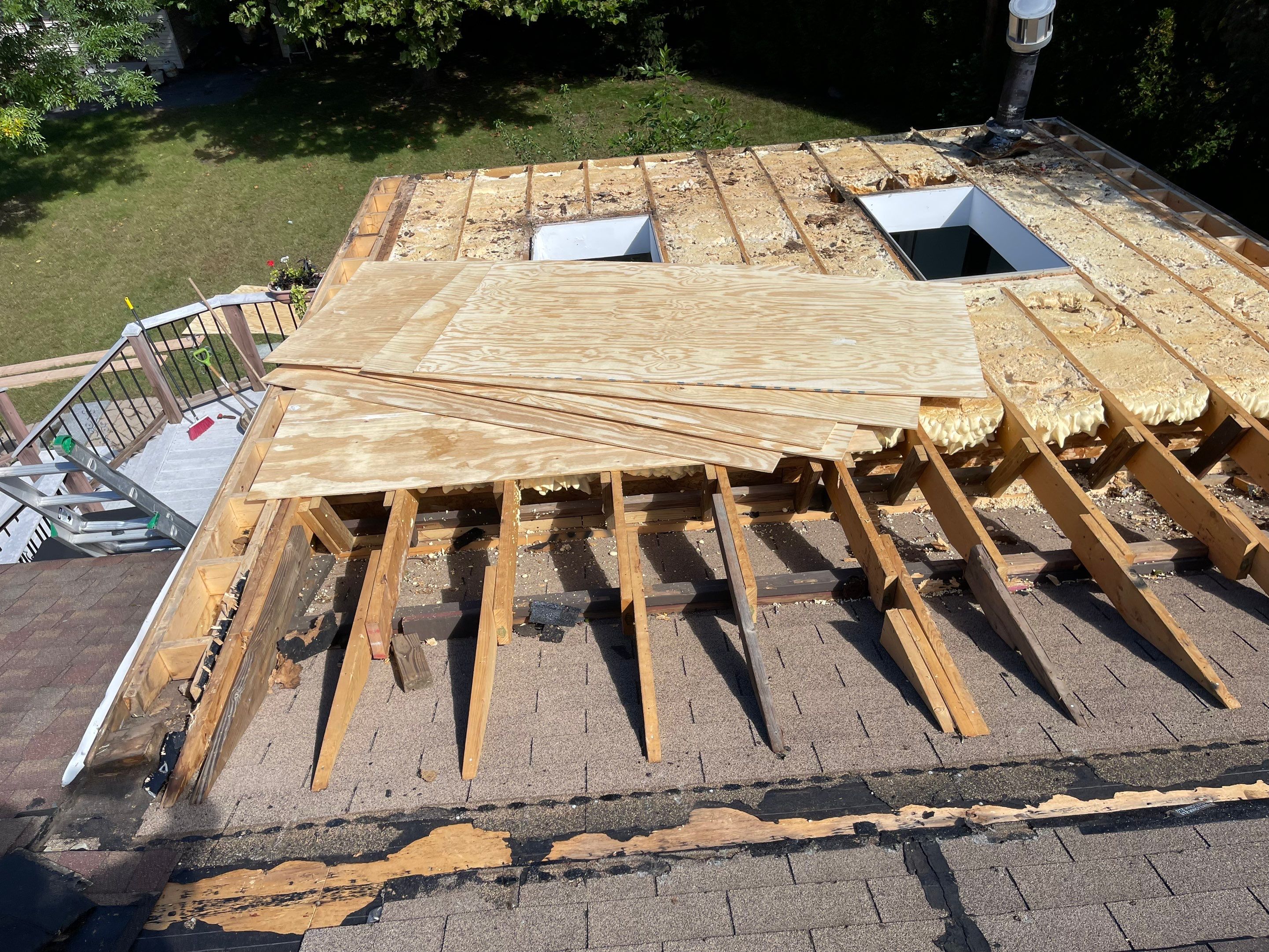 Residential Roofing Installation using EPDM/Rubber by Sensible Home Solutions