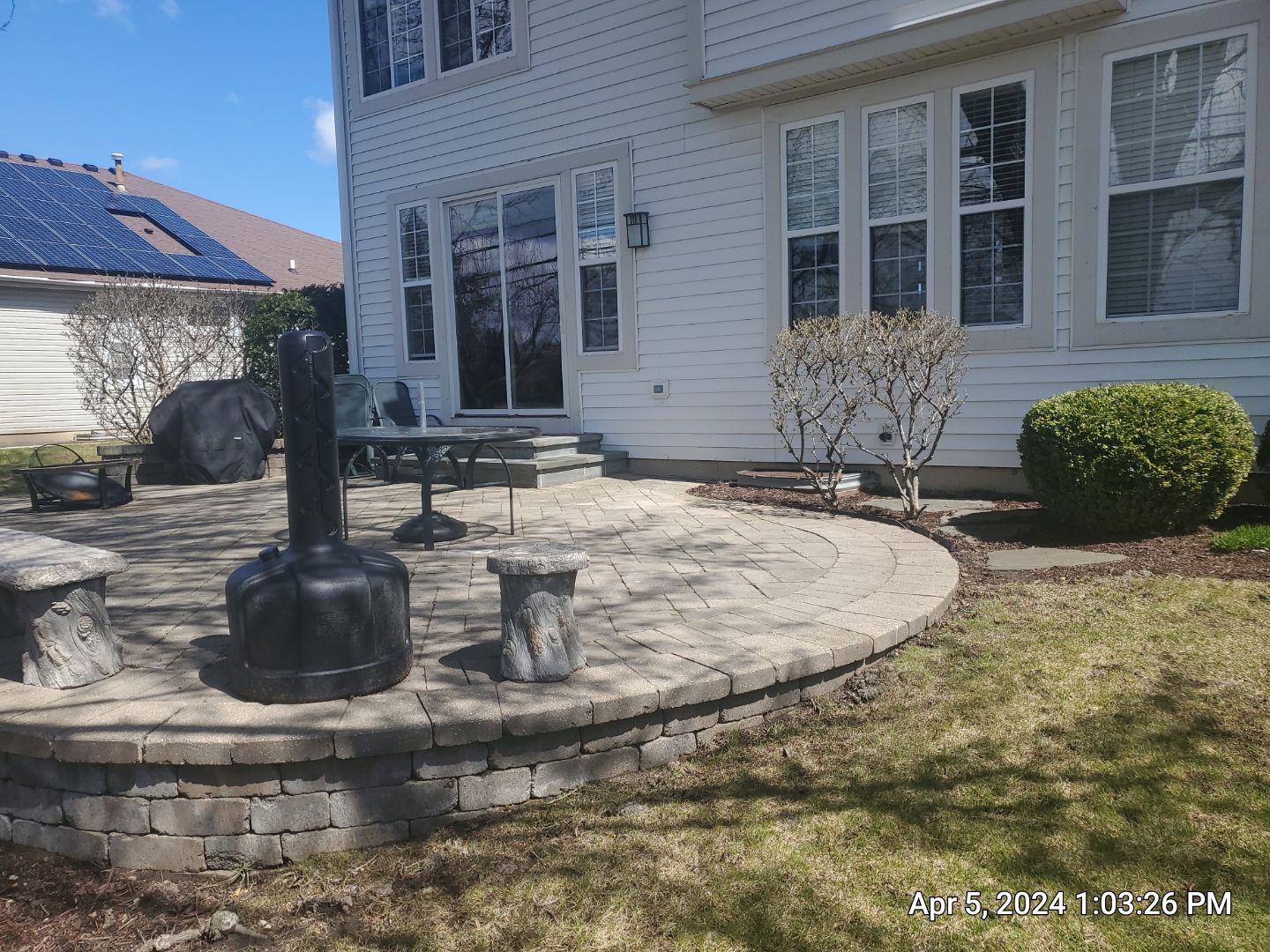 Brick paver clean, sand and seal.  using Surebond SB-1300 by Northern Power Washing LLC.
