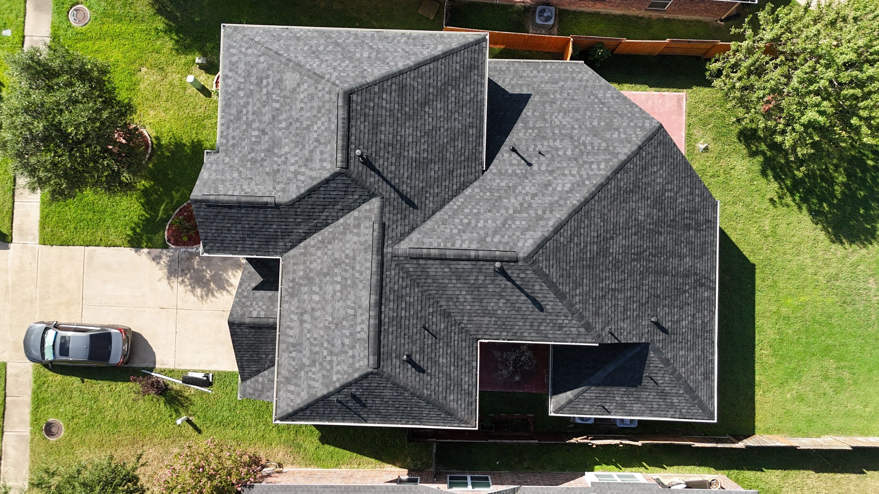 Residential Roofing Installation using IKO Dynasty by Core Four Roofing