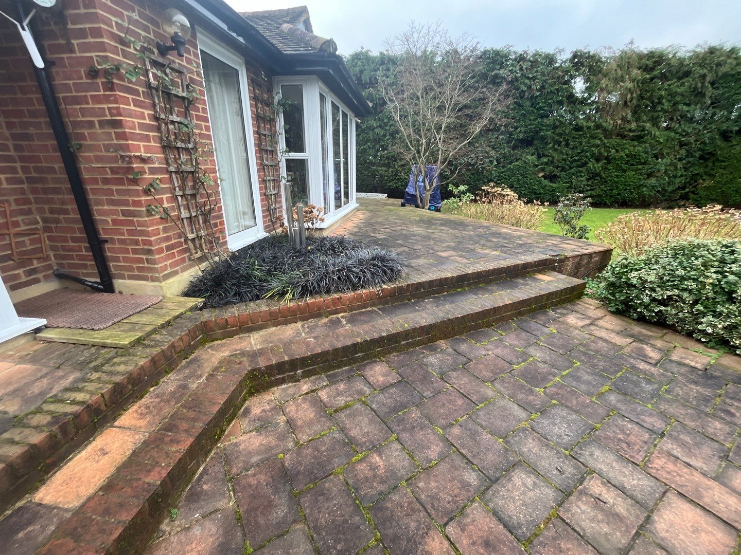 Exterior Clean - Roof - Patio - Driveway using Mosmatic FSC and Biocide by Ges Exterior Cleaning ltd