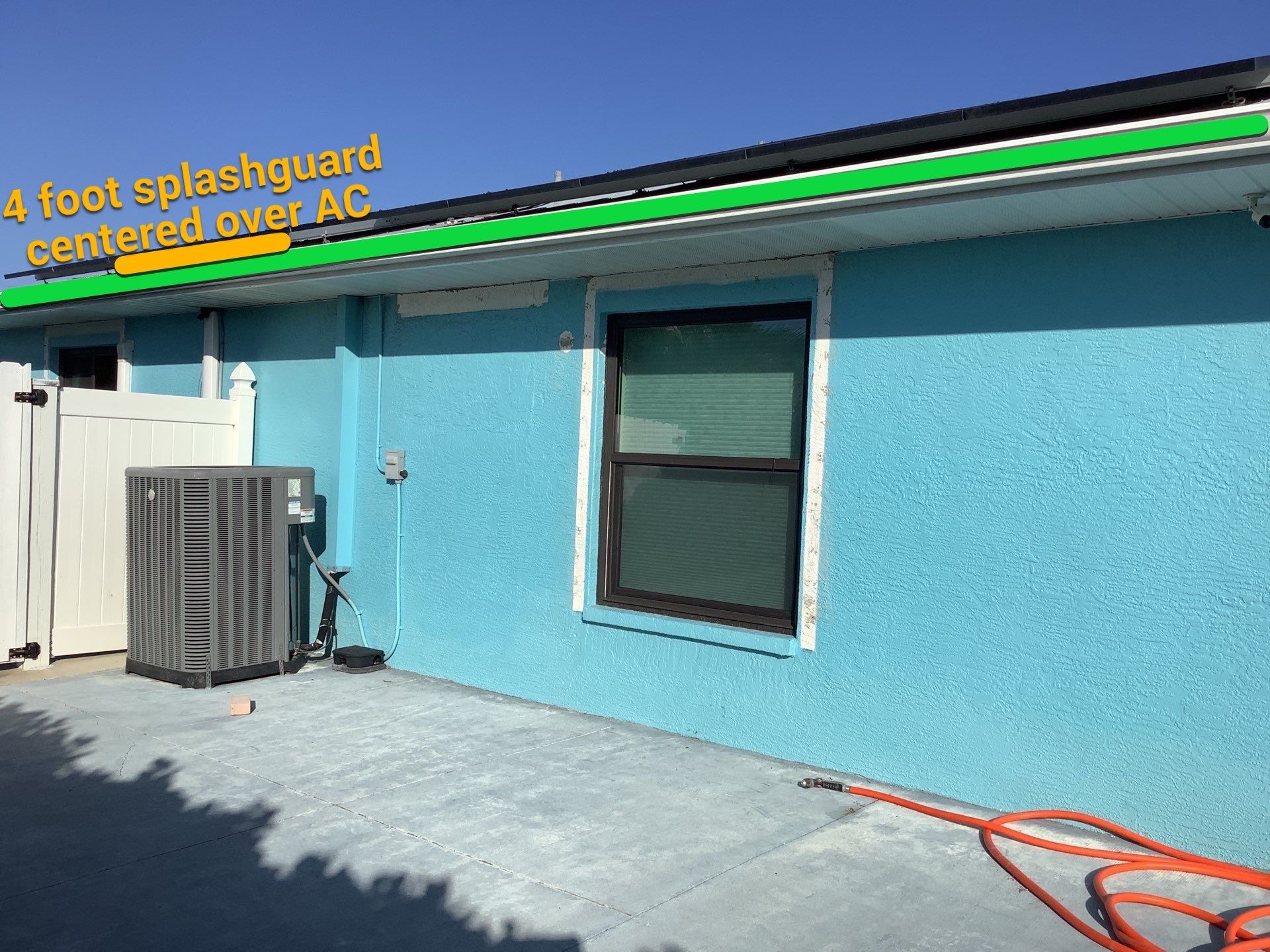 Residential Seamless Gutter Upgrade in Cape Coral FL by Gutter Professors