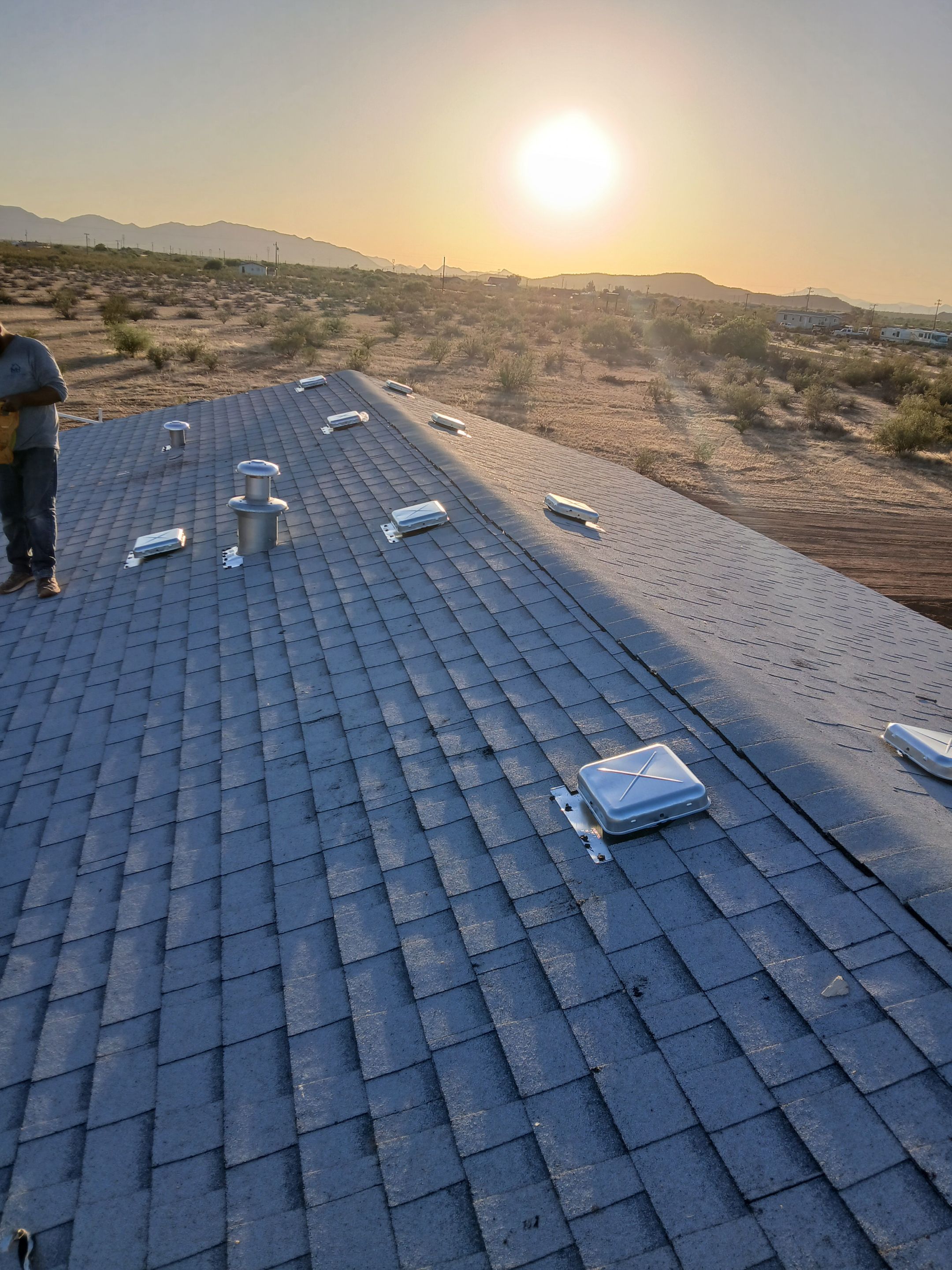 Project in Eloy by Mobile Home Installations