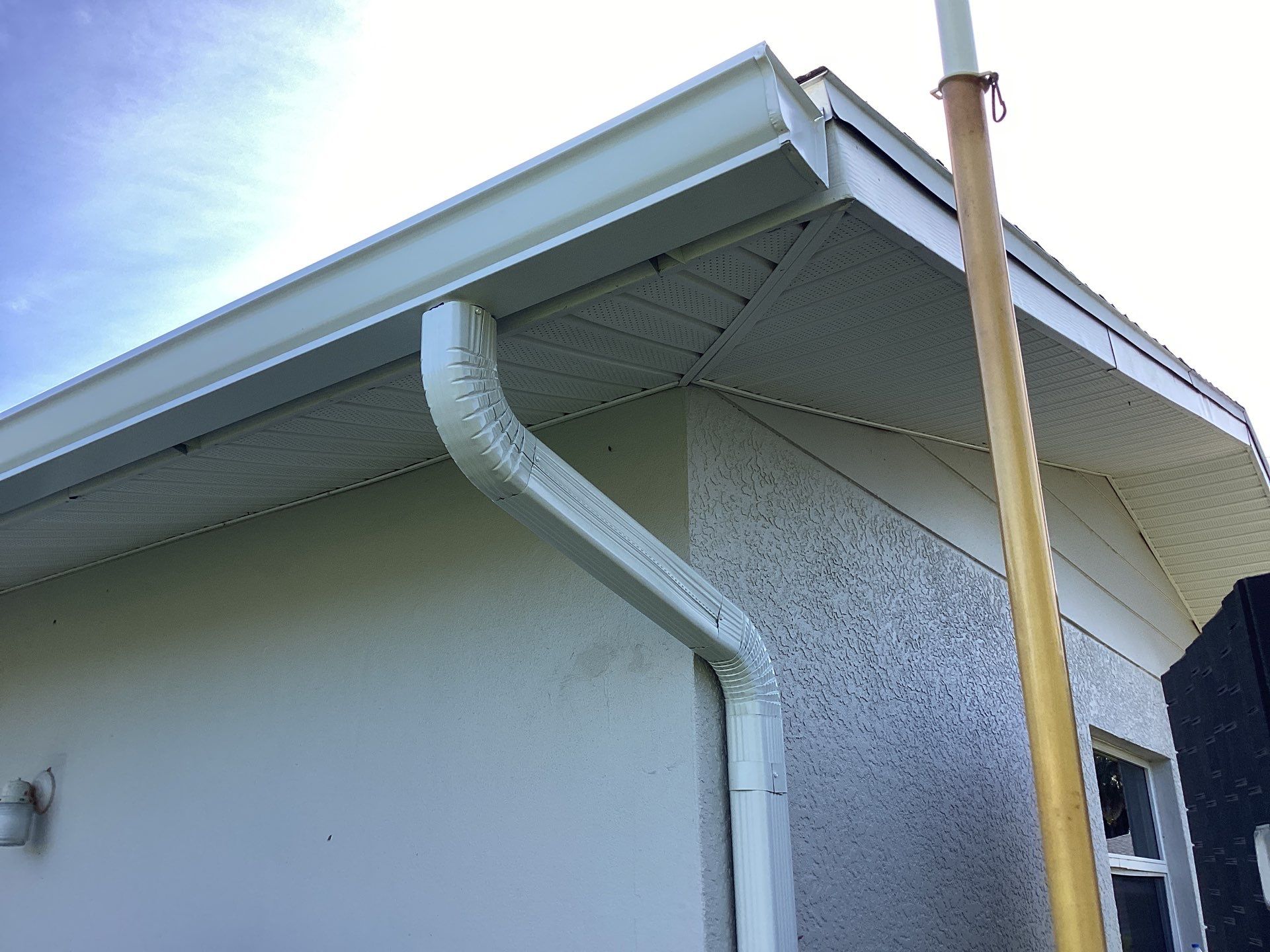 7-Inch K-Style Gutters Installed in Fort Myers FL by Gutter Professor by Gutter Professors