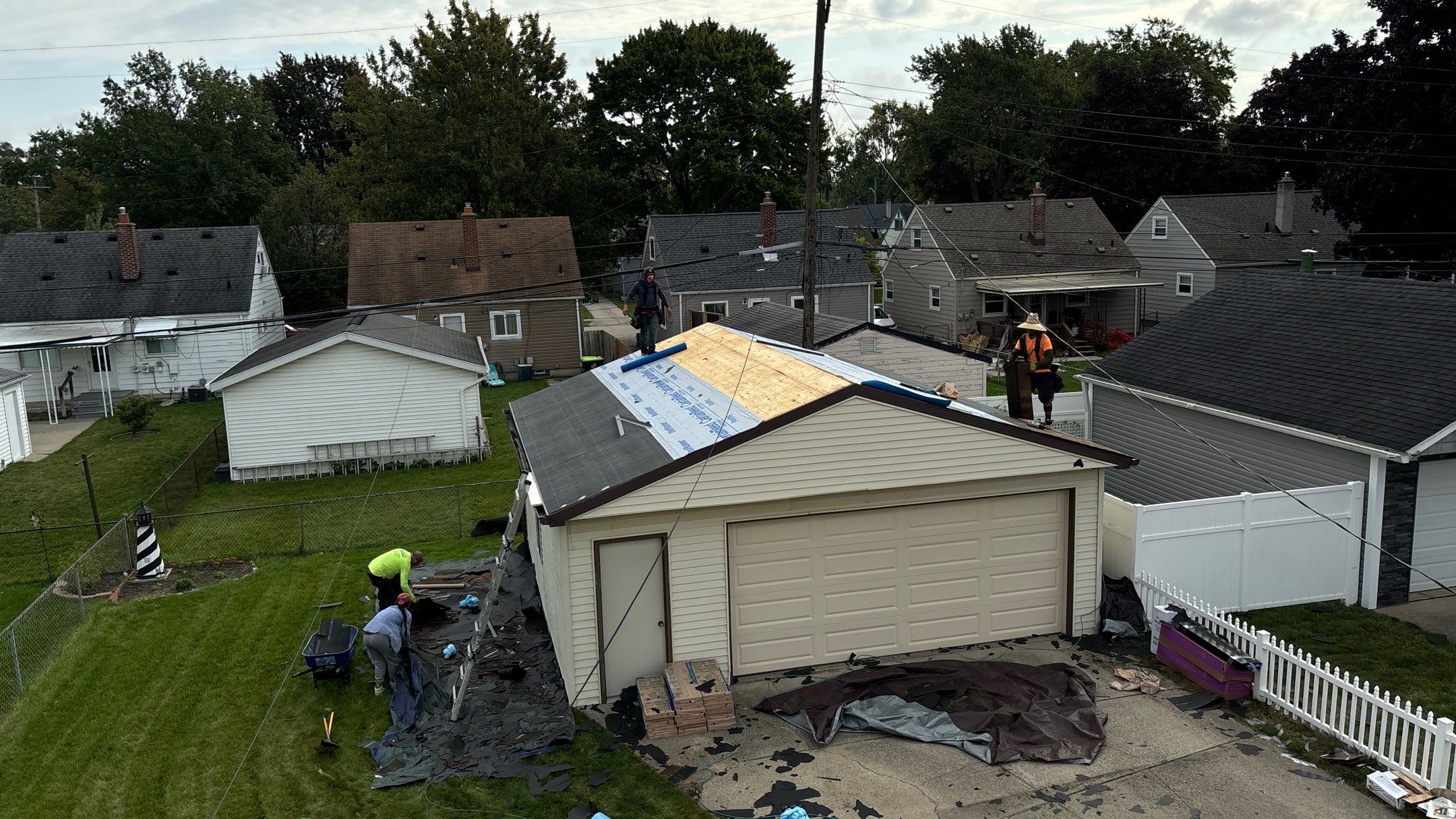 Roof Replacement using CertainTeed Landmark by 180 Contractors