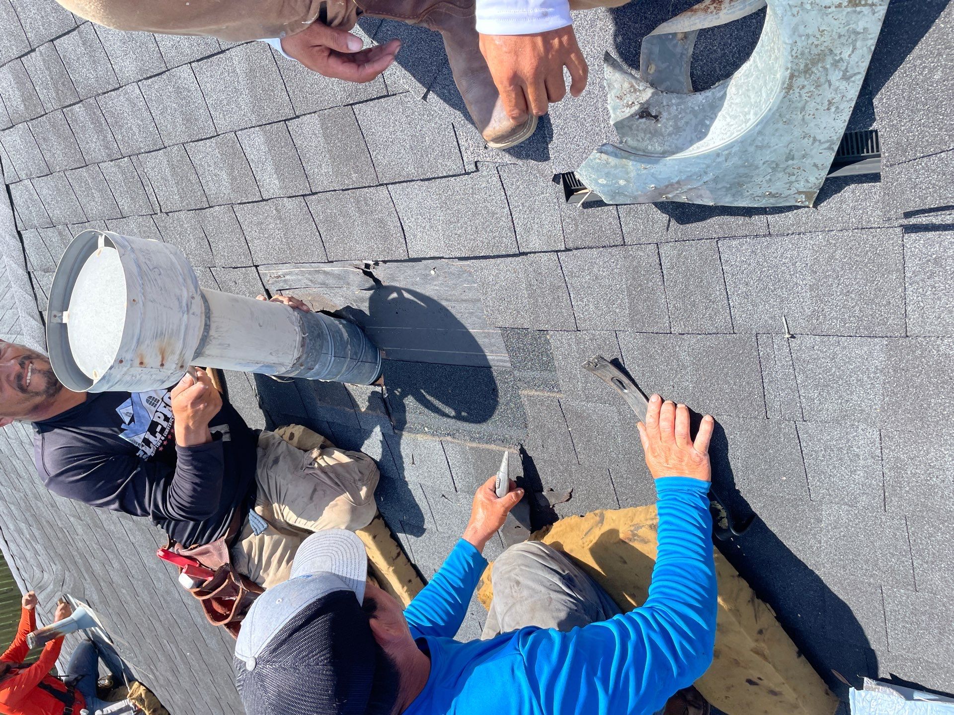 Hail Damage using Owen's Corning Duration (Lifetime) Shingles by Roof Repair Company