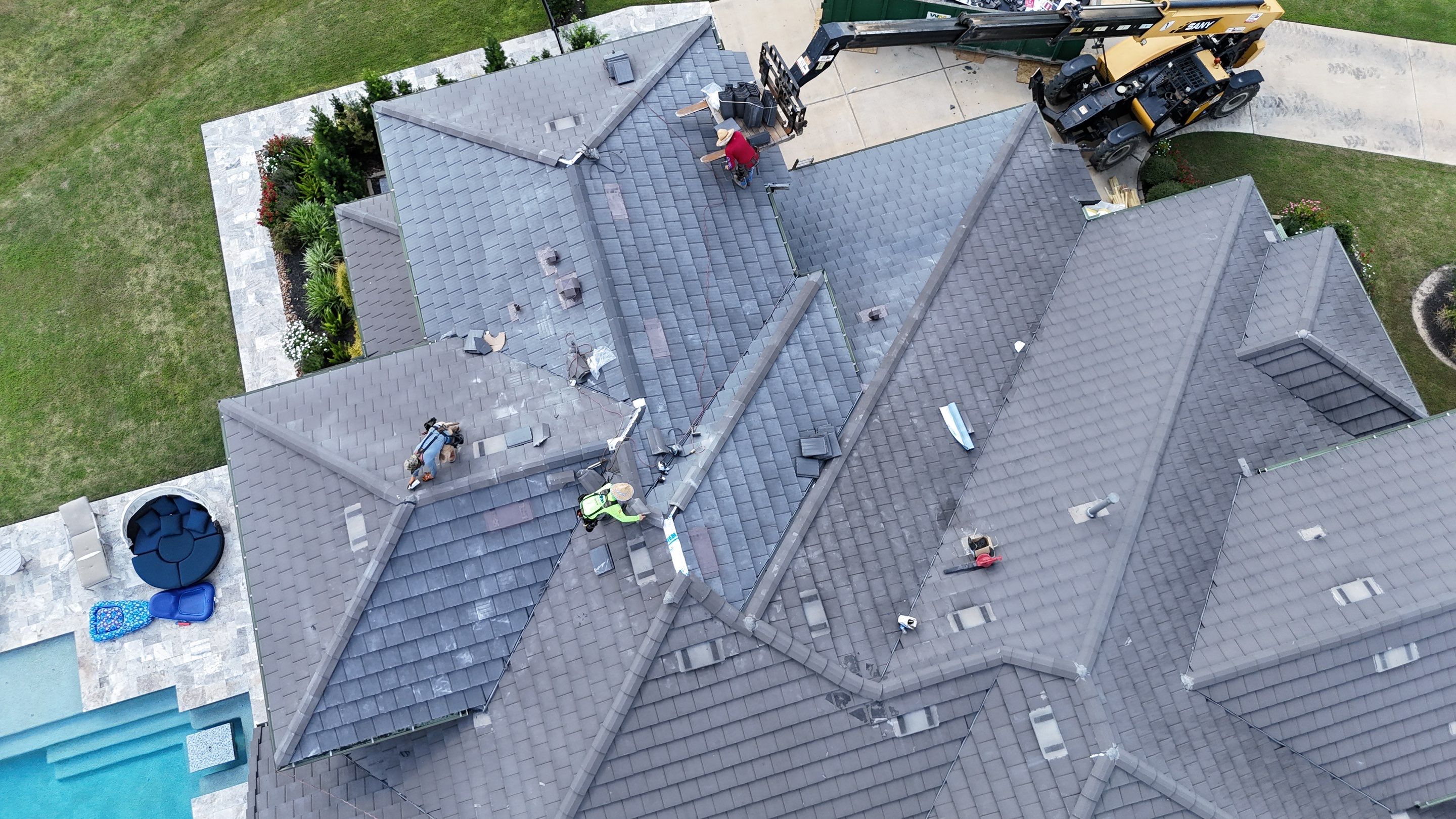 Saxony Tile Repair in Bridgeland! by Core Four Roofing