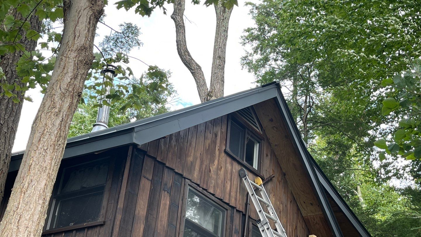 Standing Seam Metal Roof using Aluminum 032GA by CMNG LLC
