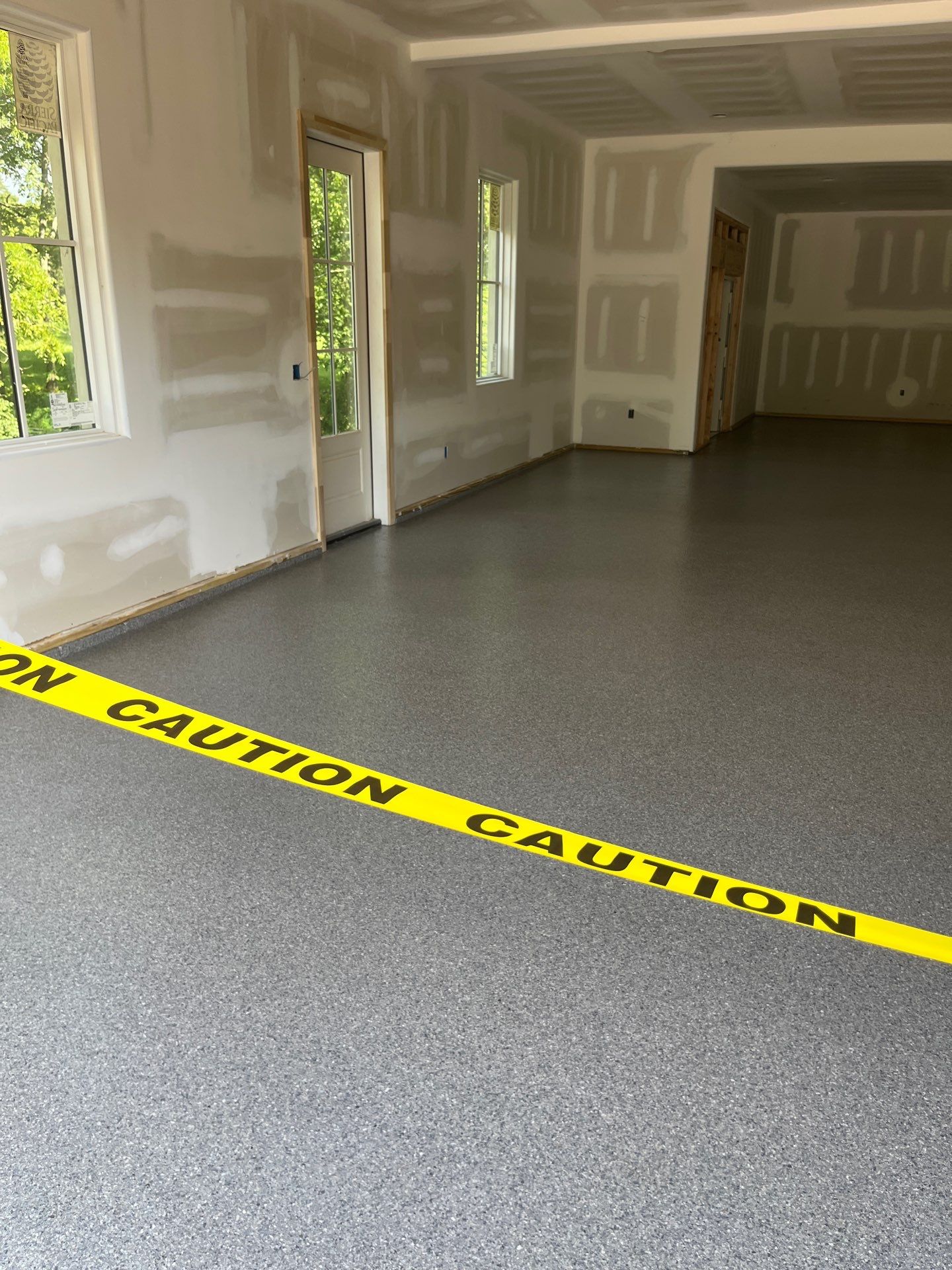 Garage Floor Coating using Dolerite by My Garage Floor Guys