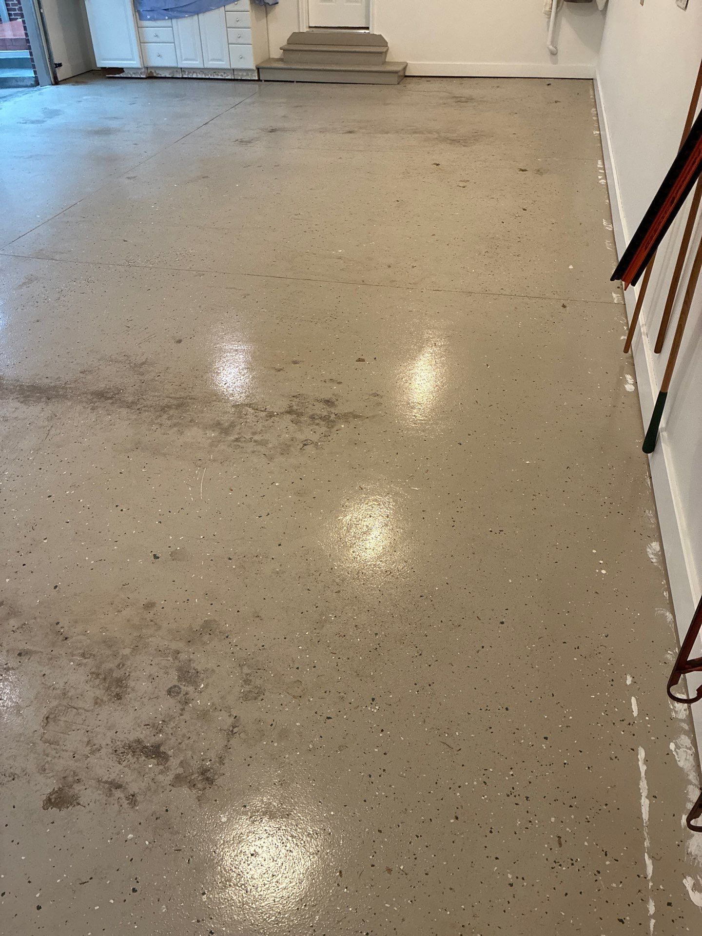 Full Residential Garage Floor Coating in Des Moines by Revival Concrete Coatings