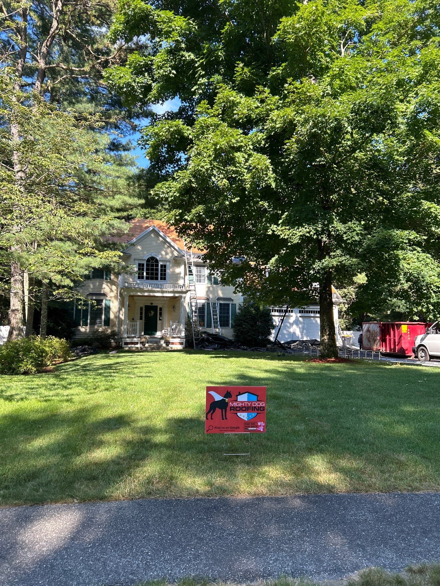 Complete Roof Replacement, Gutter Reinforcement & PVC Trim Upgrade by Mighty Dog Roofing of Greater Middlesex County