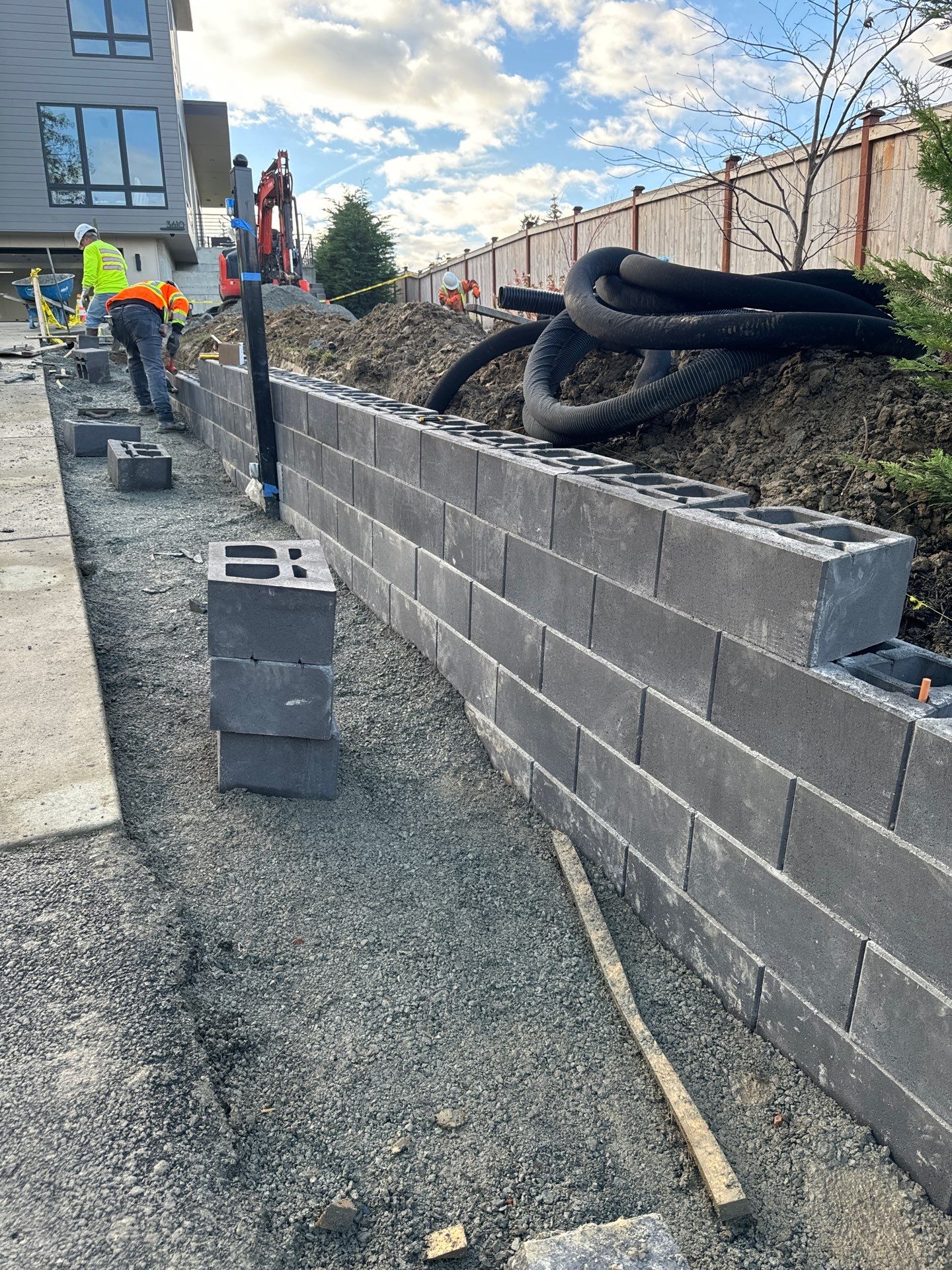 Retaining Wall & Concrete Patch Repair | Everett  by Jireh Asphalt & Concrete Inc 