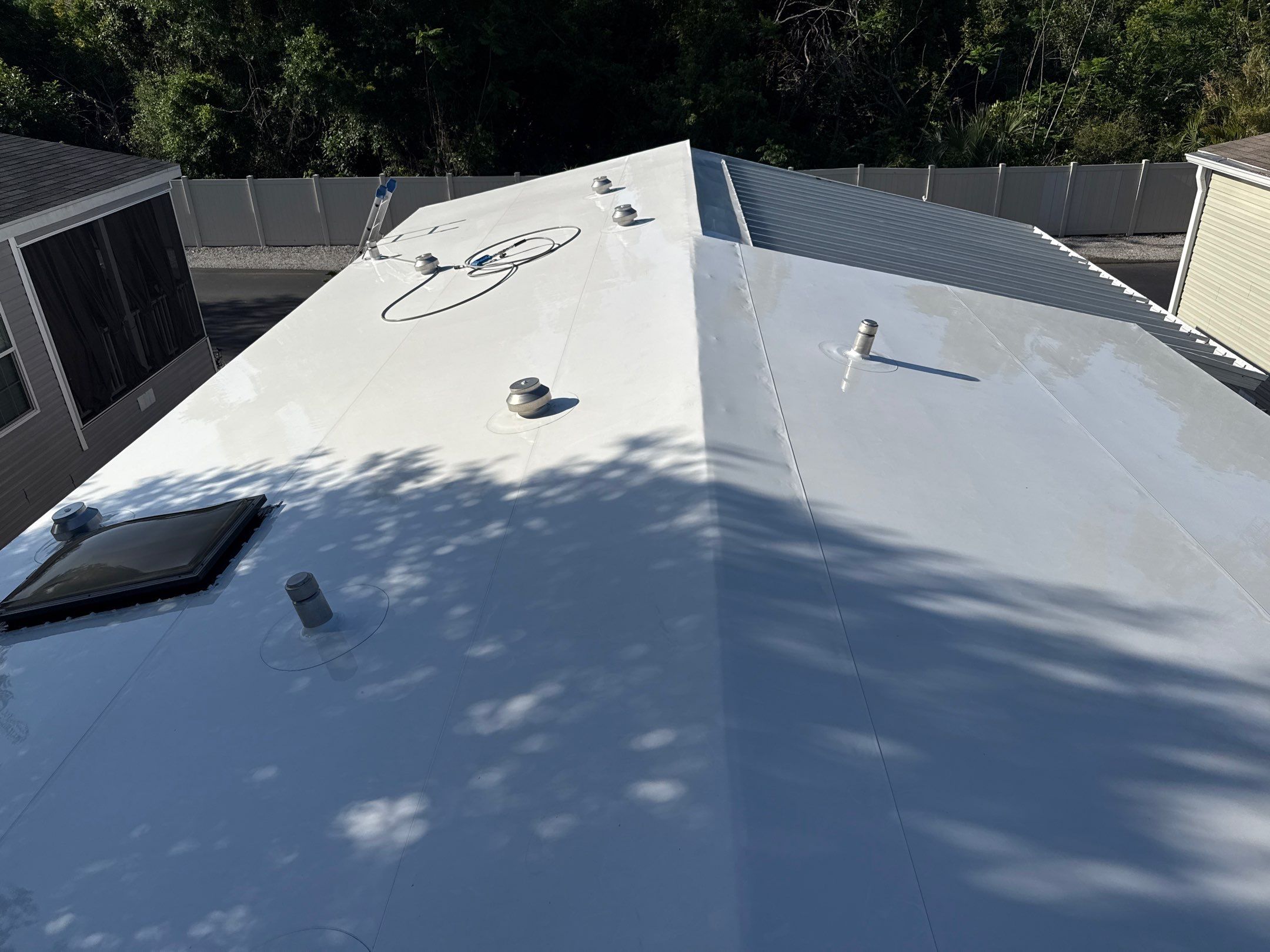TPO Membrane & Metal Roof Cleaning in Fisherman’s Cove RV Park, Terra Ceia, FL | Sunshine AquaWash by Sunshine AquaWash