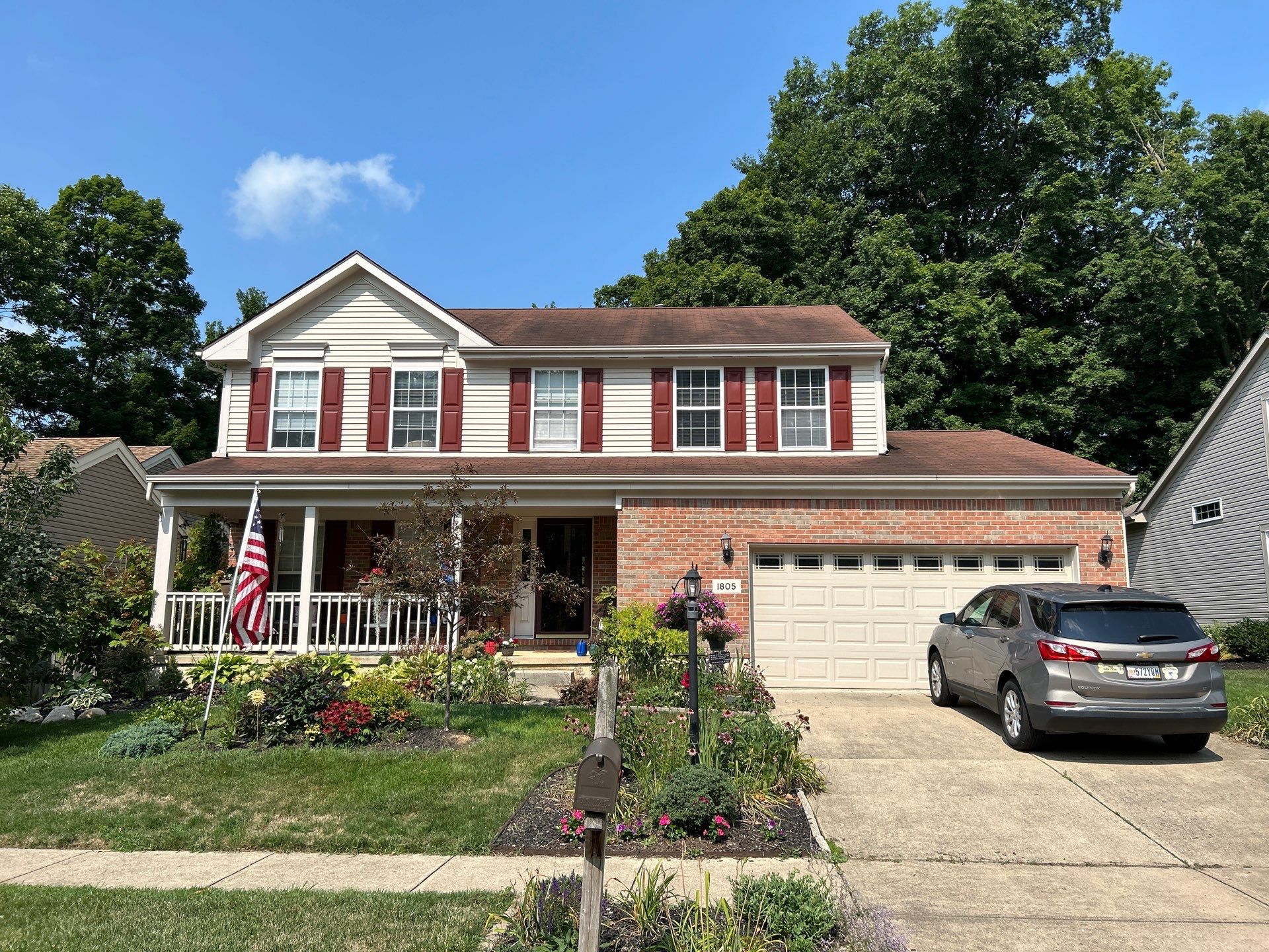 Residential Roofing Installation using Timberline HDZ Shingles - Hickory by RoofX 