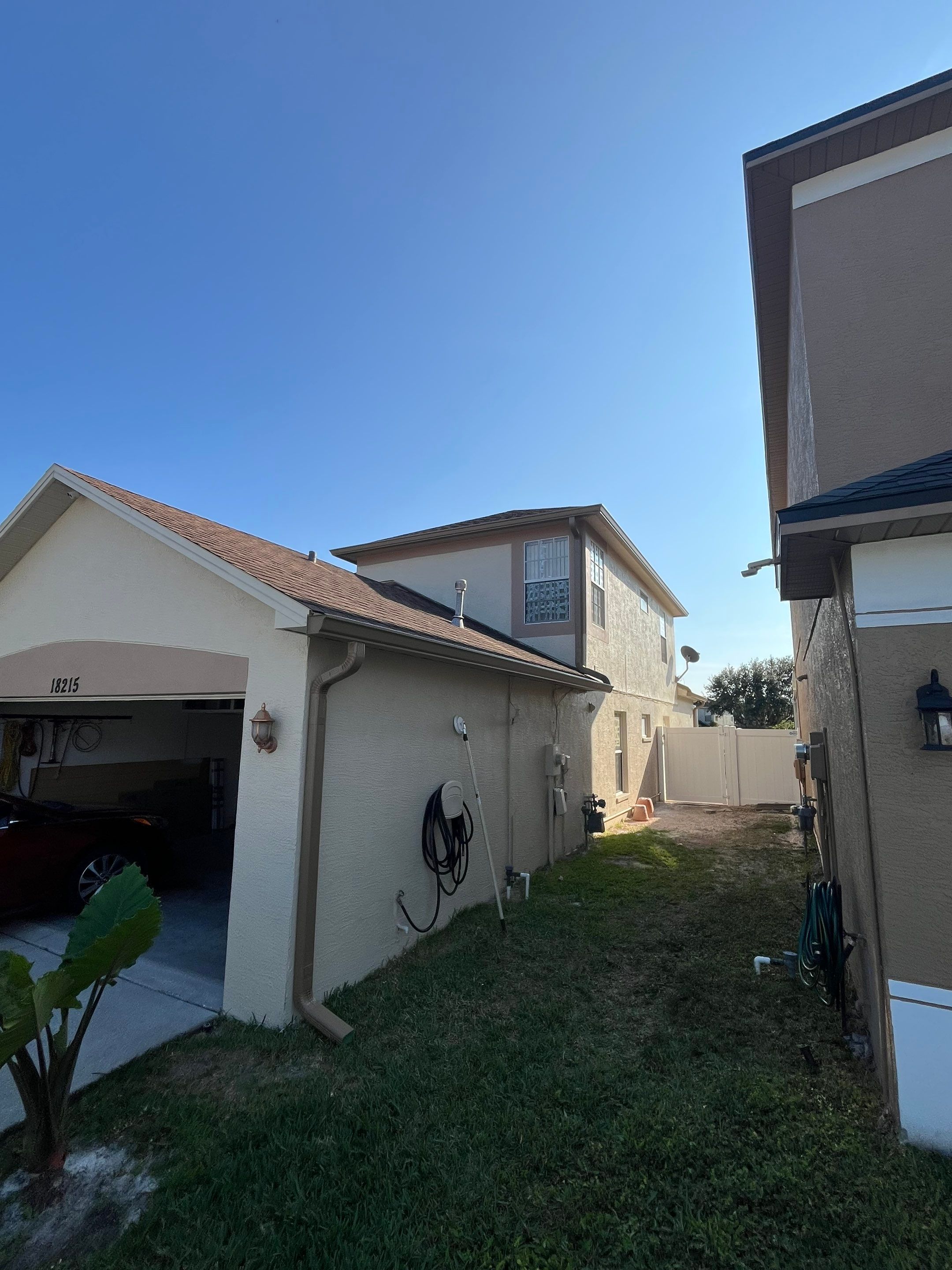 6 Inch Seamless Gutters using Musket Brown Seamless Gutters in Tampa FL by Gutter Professors
