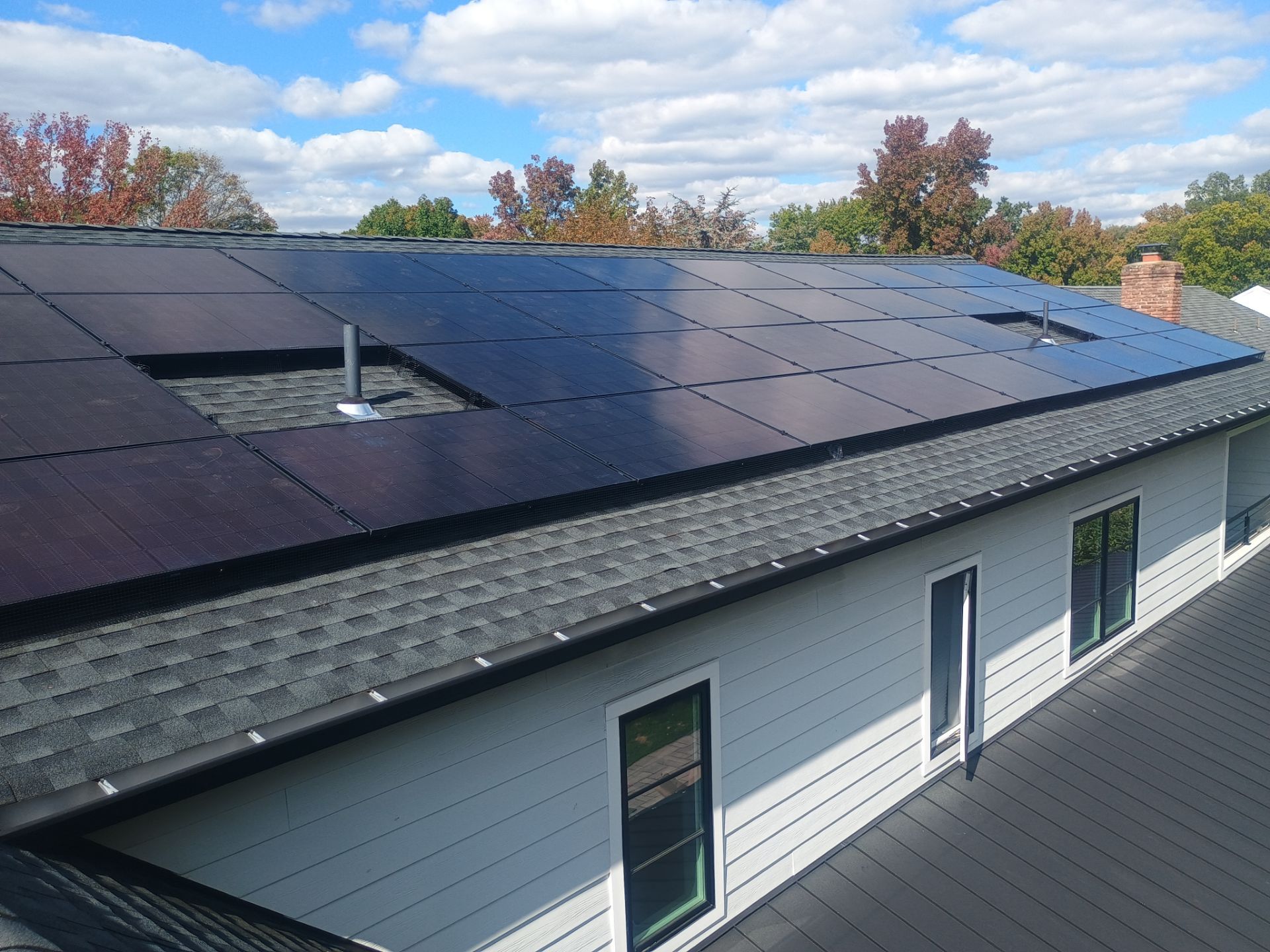 Solar Panel Installation with SEG430 Panels by Infinity Solar Systems