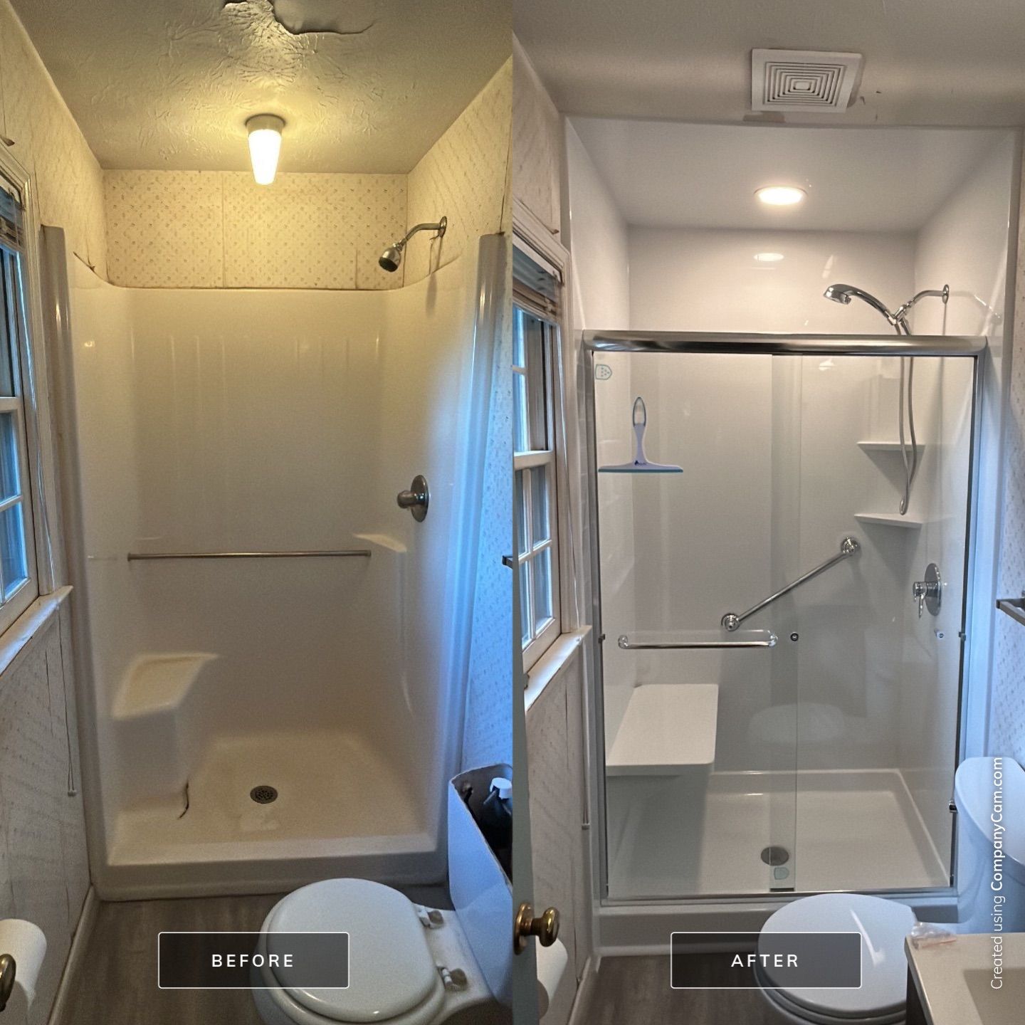 Shower Upgrade by BathPlanet SW Virginia