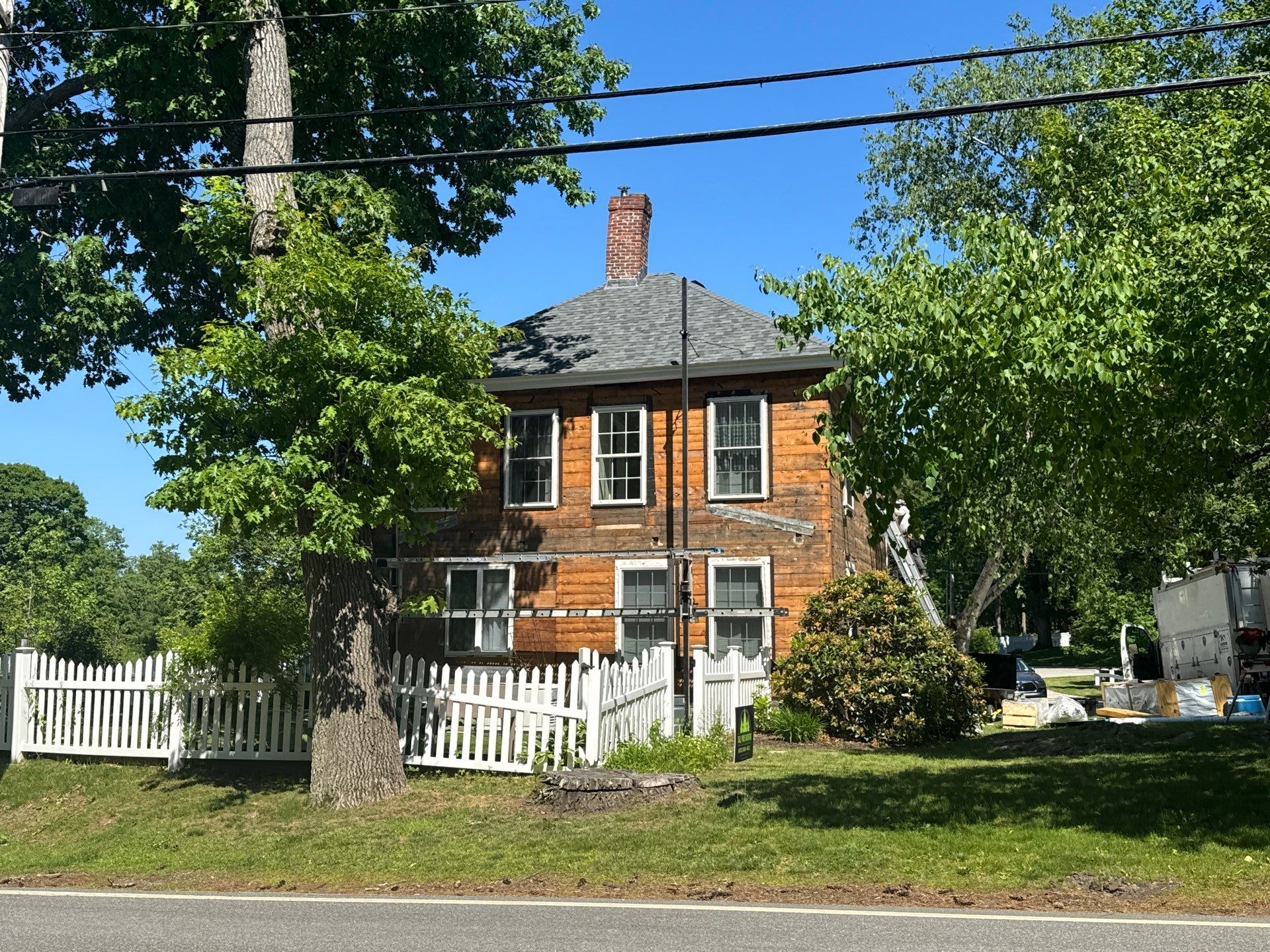 Everlast Siding, and New Asphalt Roofing in New Castle, NH by Tall pine roofing