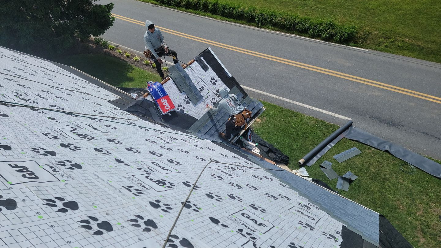 Biscayne Blue Architectural Shingle Install  by Teflon Roofing