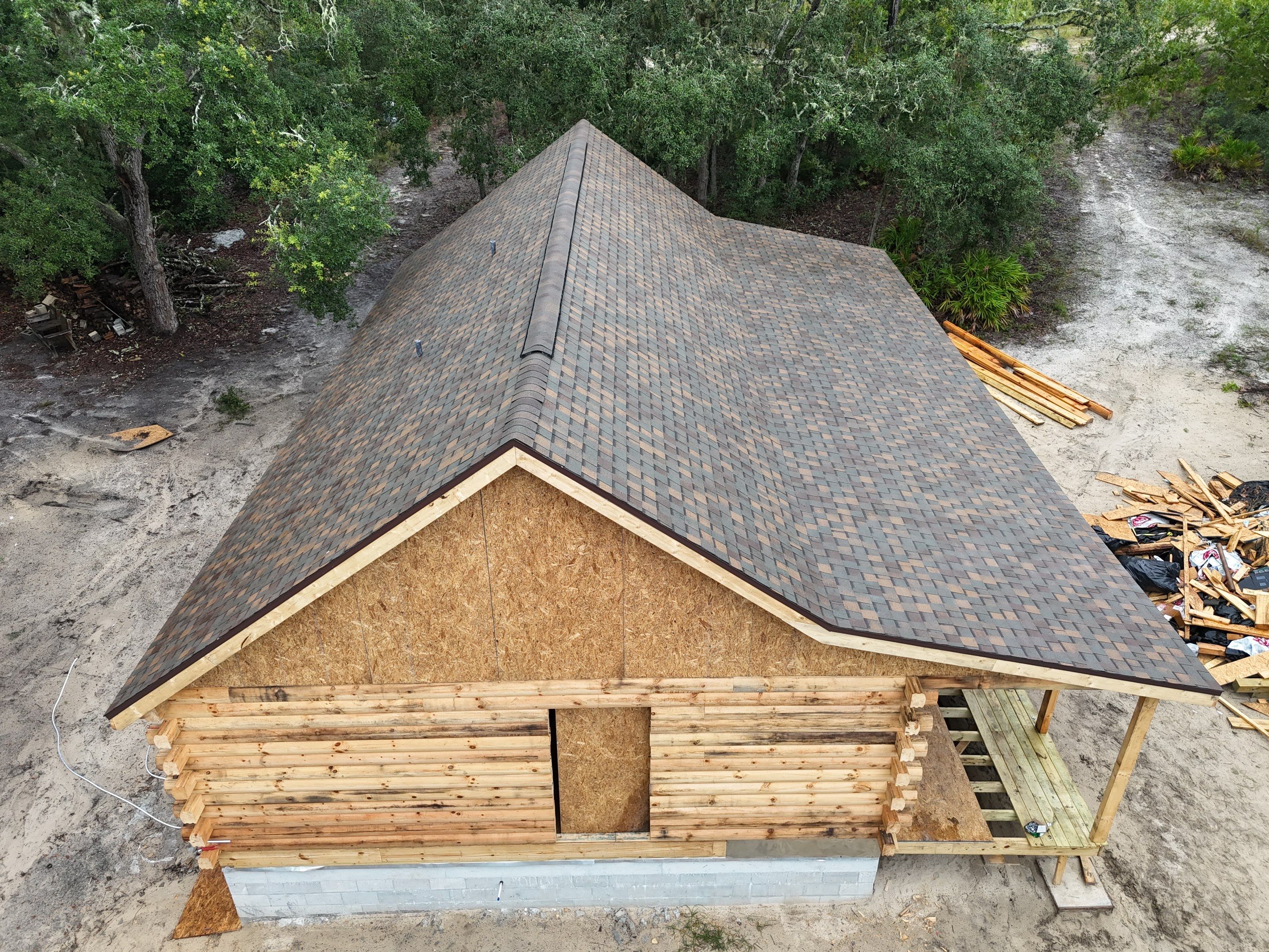 New Home Construction in Webster, FL by Steadfast Roofing 