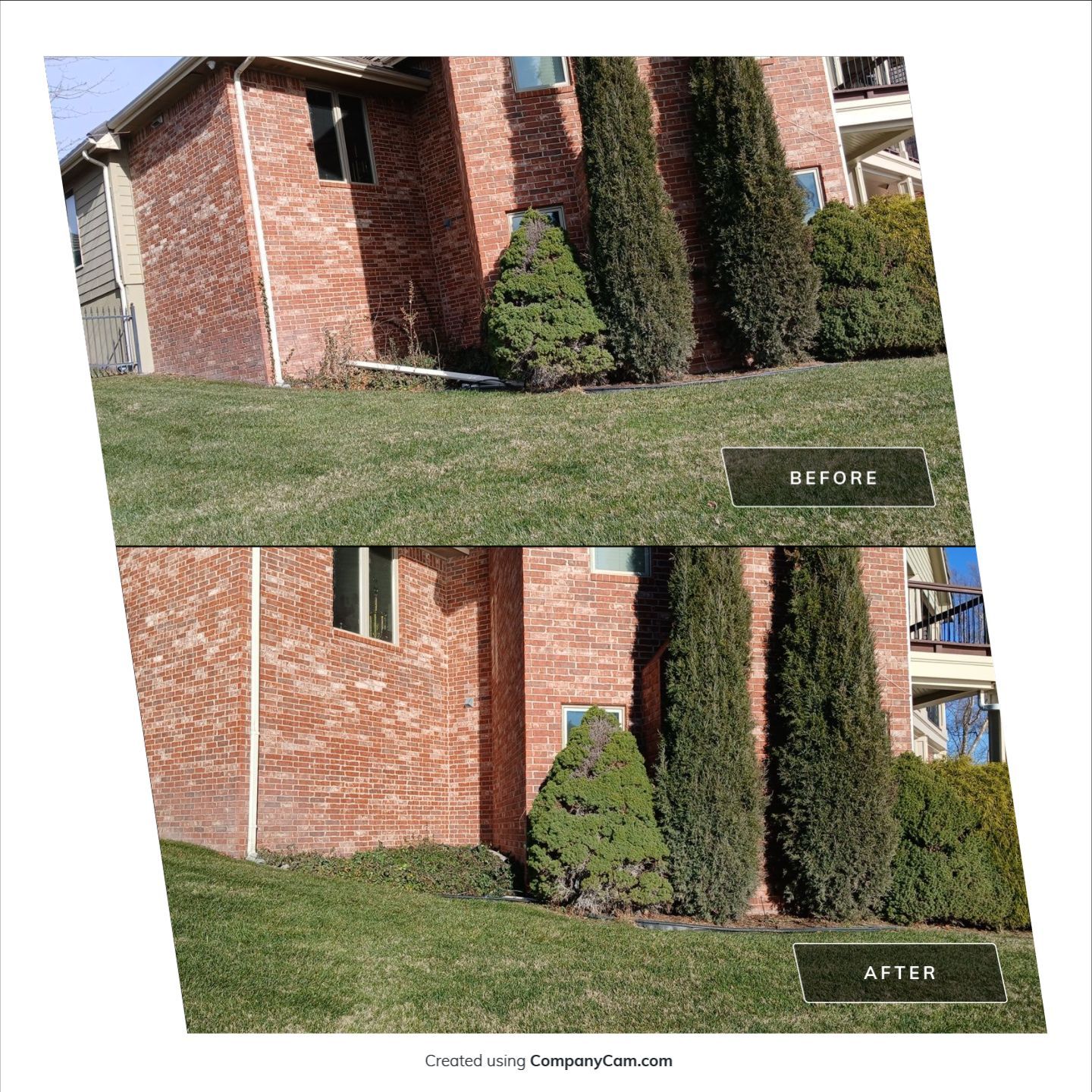 Project in Wichita by Four Star Lawn Care