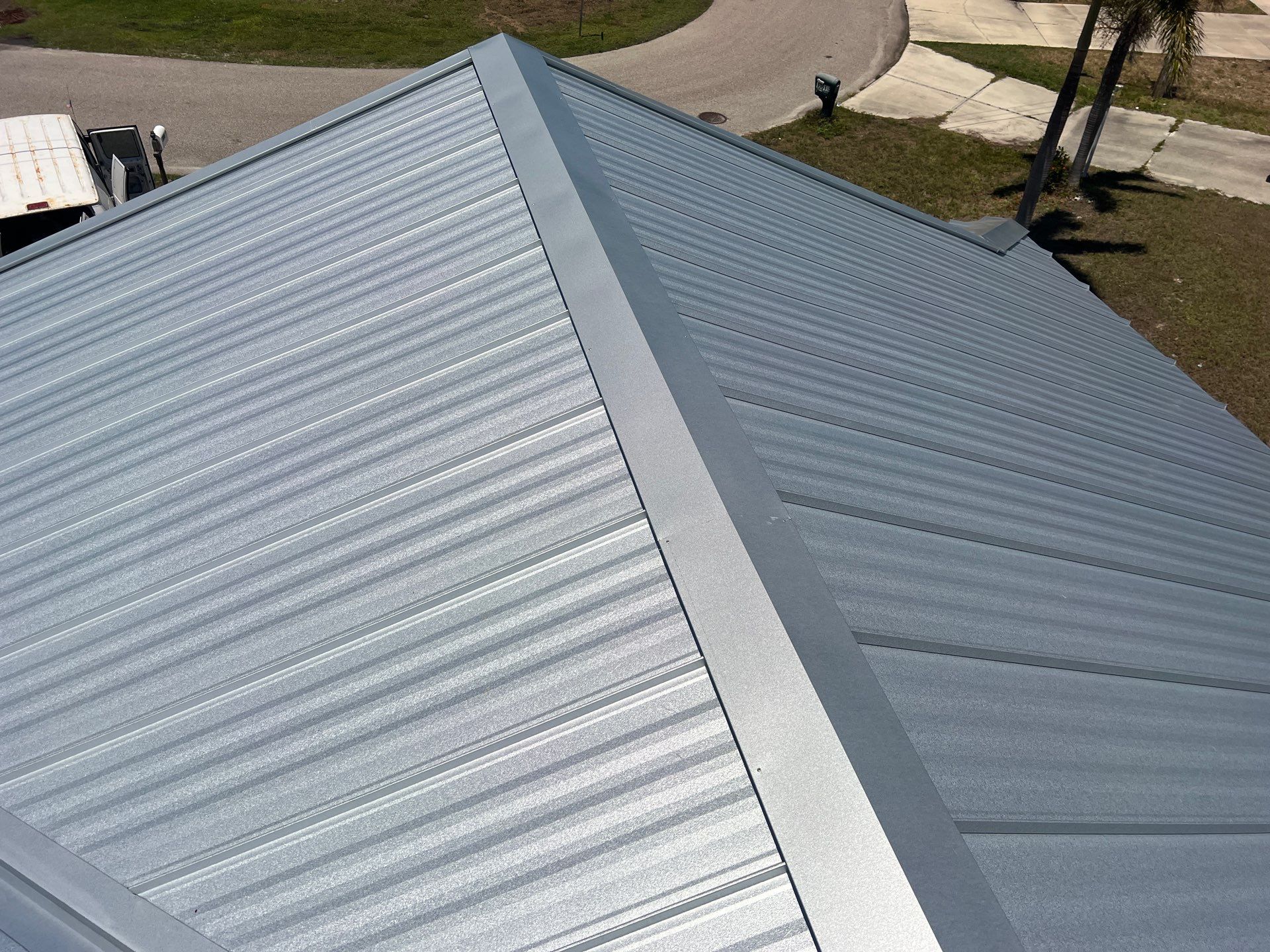 Residential Roofing Installation using Durabull Elite Seam System by Durabilis Roofing INC