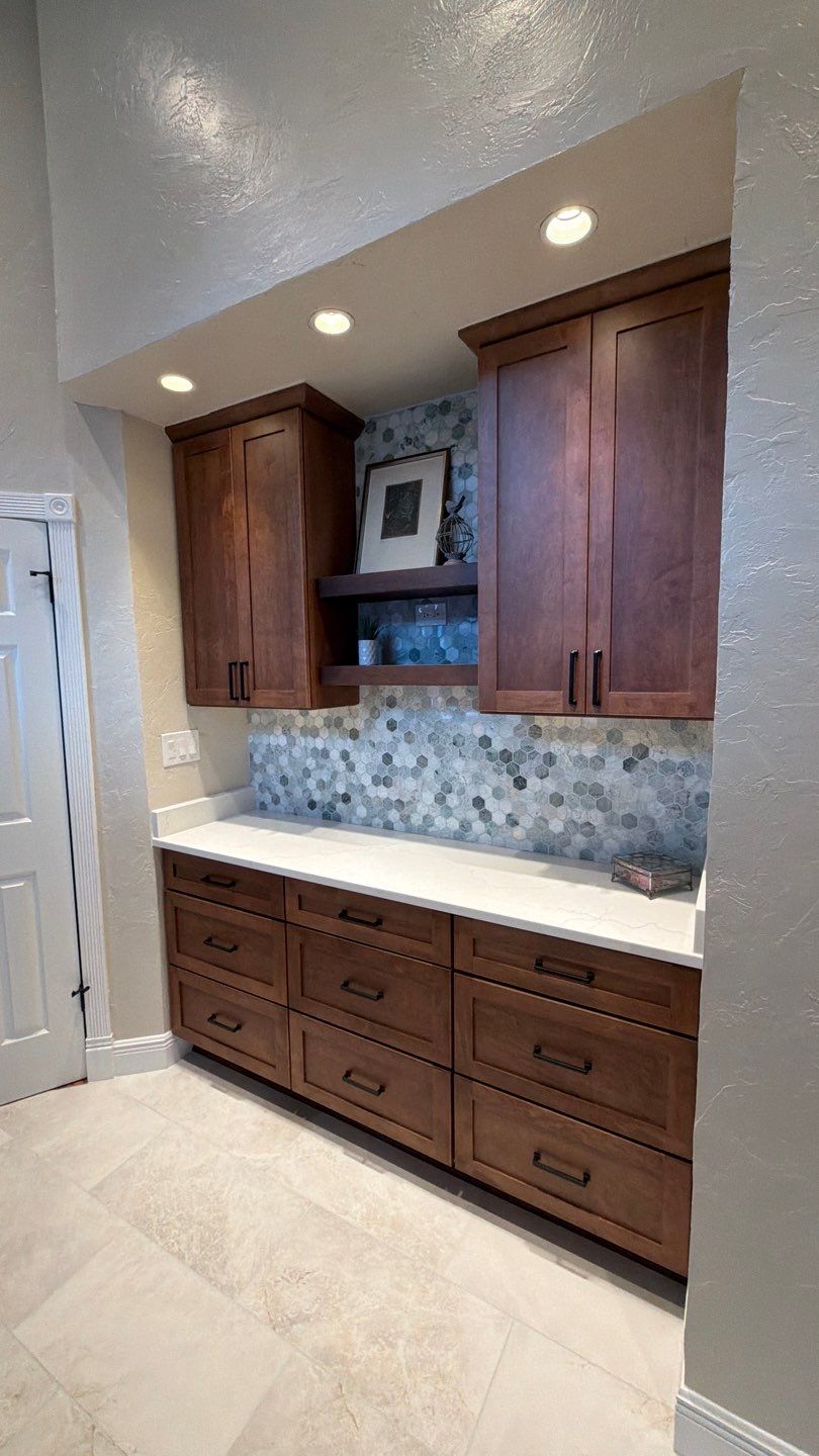 Inwood Master Bathroom Remodel | Modern Walk-In Shower & Custom Vanity Design by Legacy Bath and Kitchen