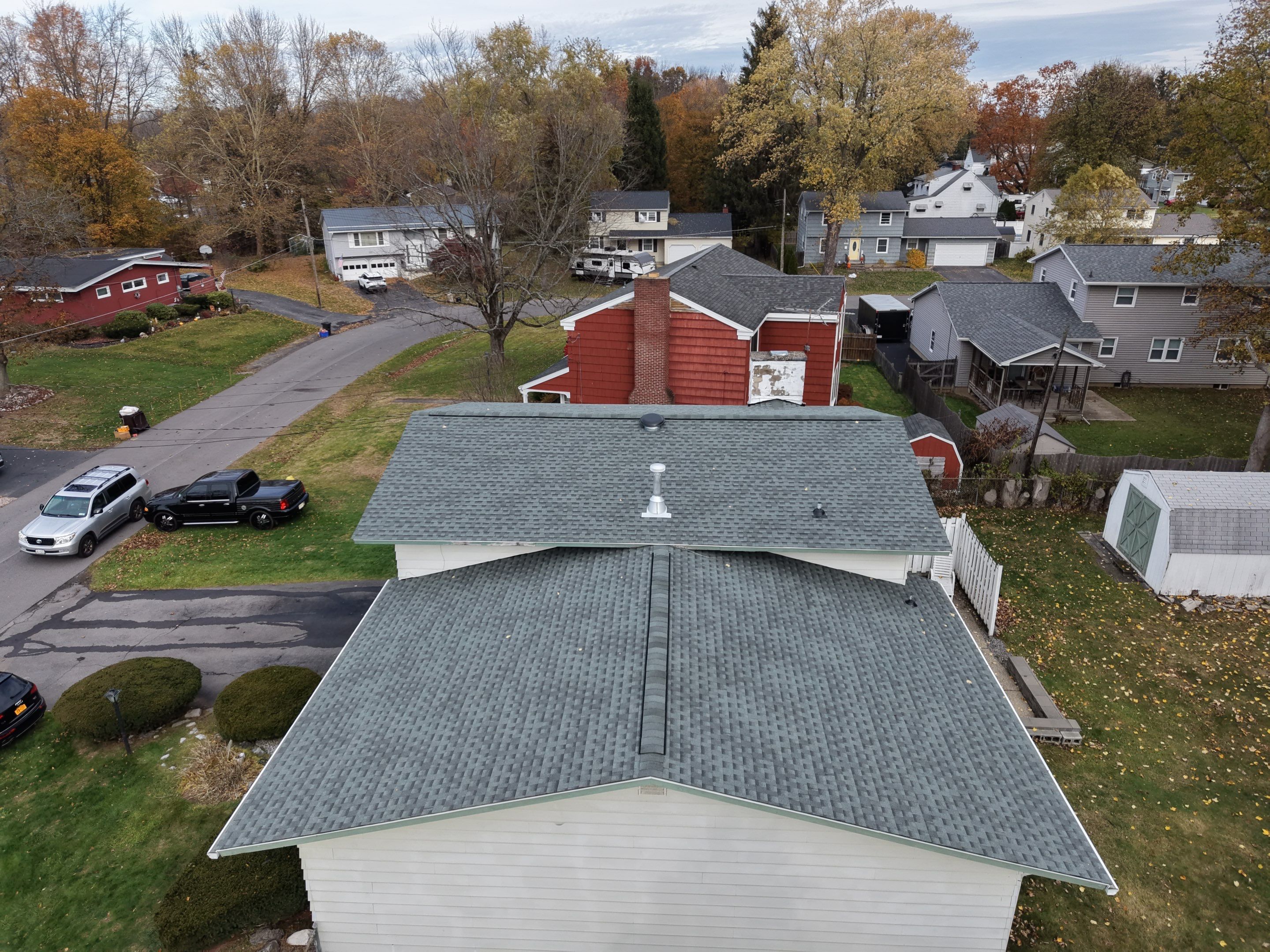 🏠✨ Full Roof Replacement Completed in Syracuse, NY! 🔨 by Alpha Omega Roofing LLC
